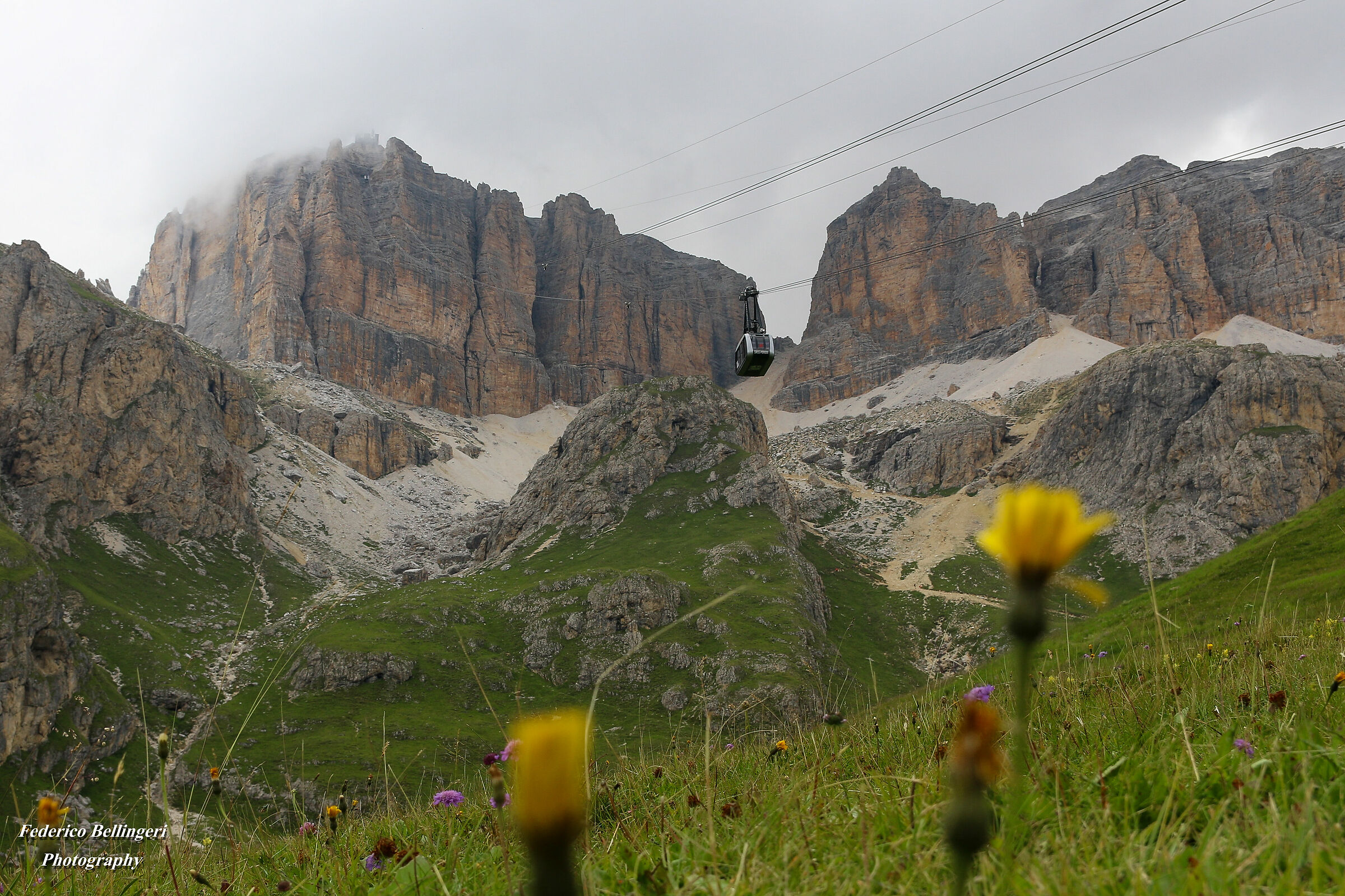 view from the pordoi