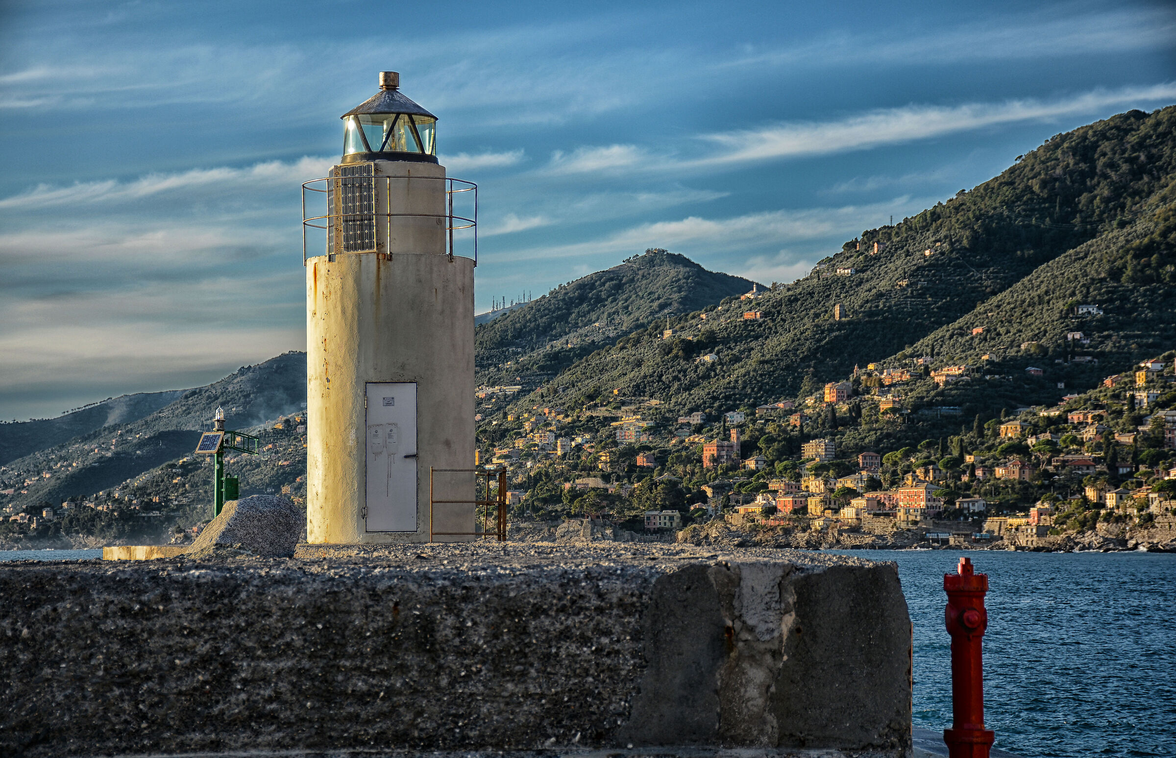 Liguria sea and mountains...
