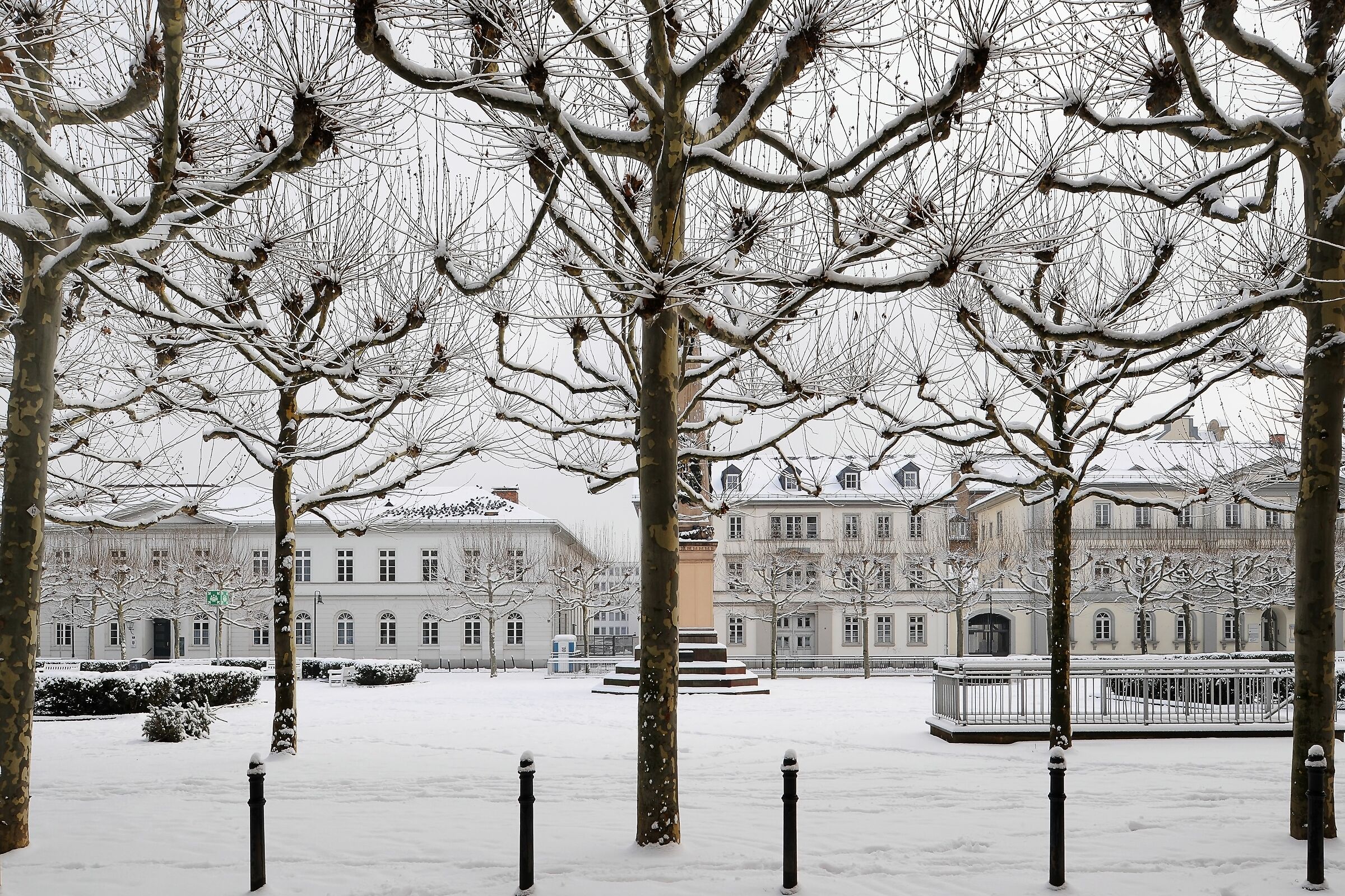 Winter; Wiesbaden, Germany