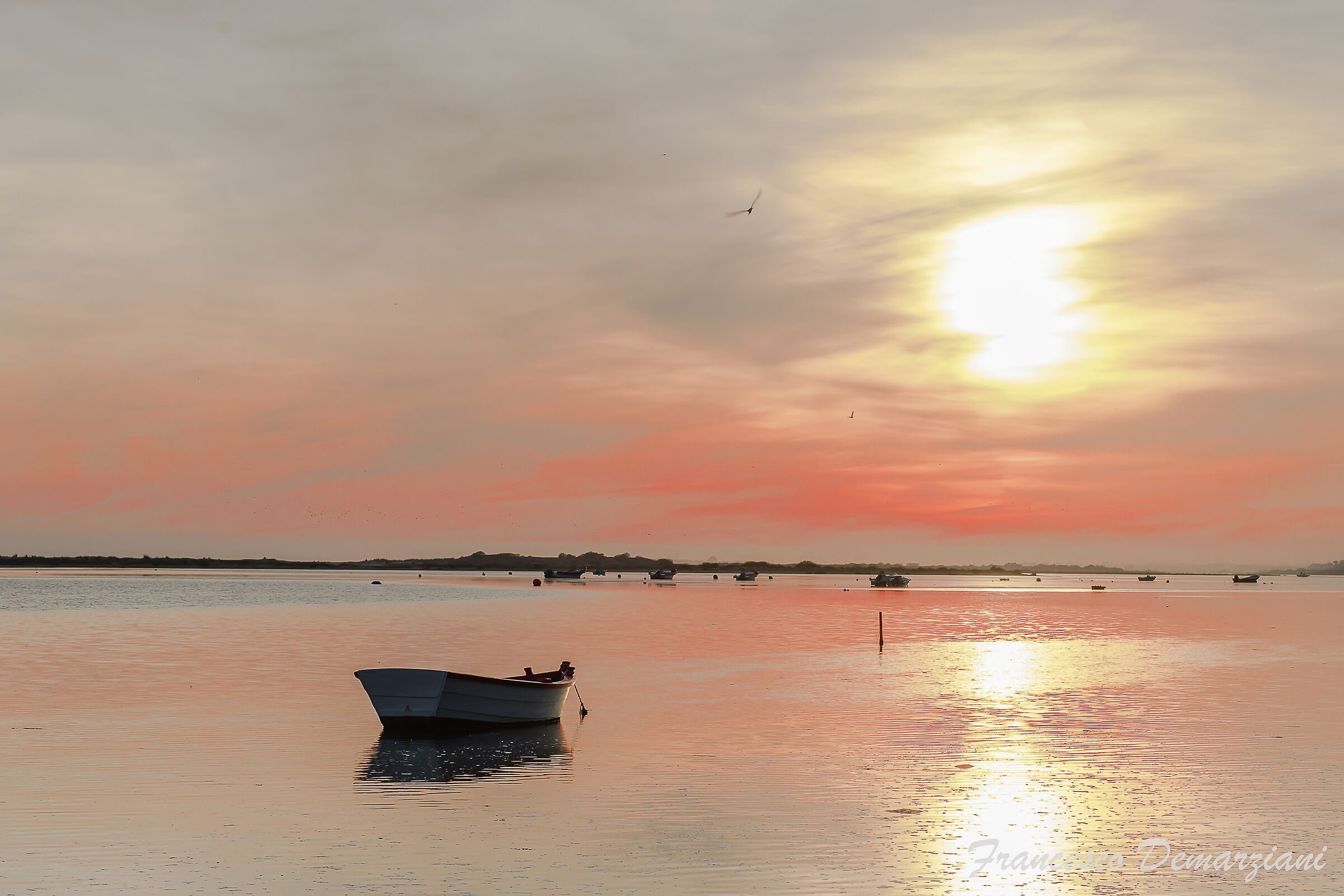 Tramonto sulla laguna