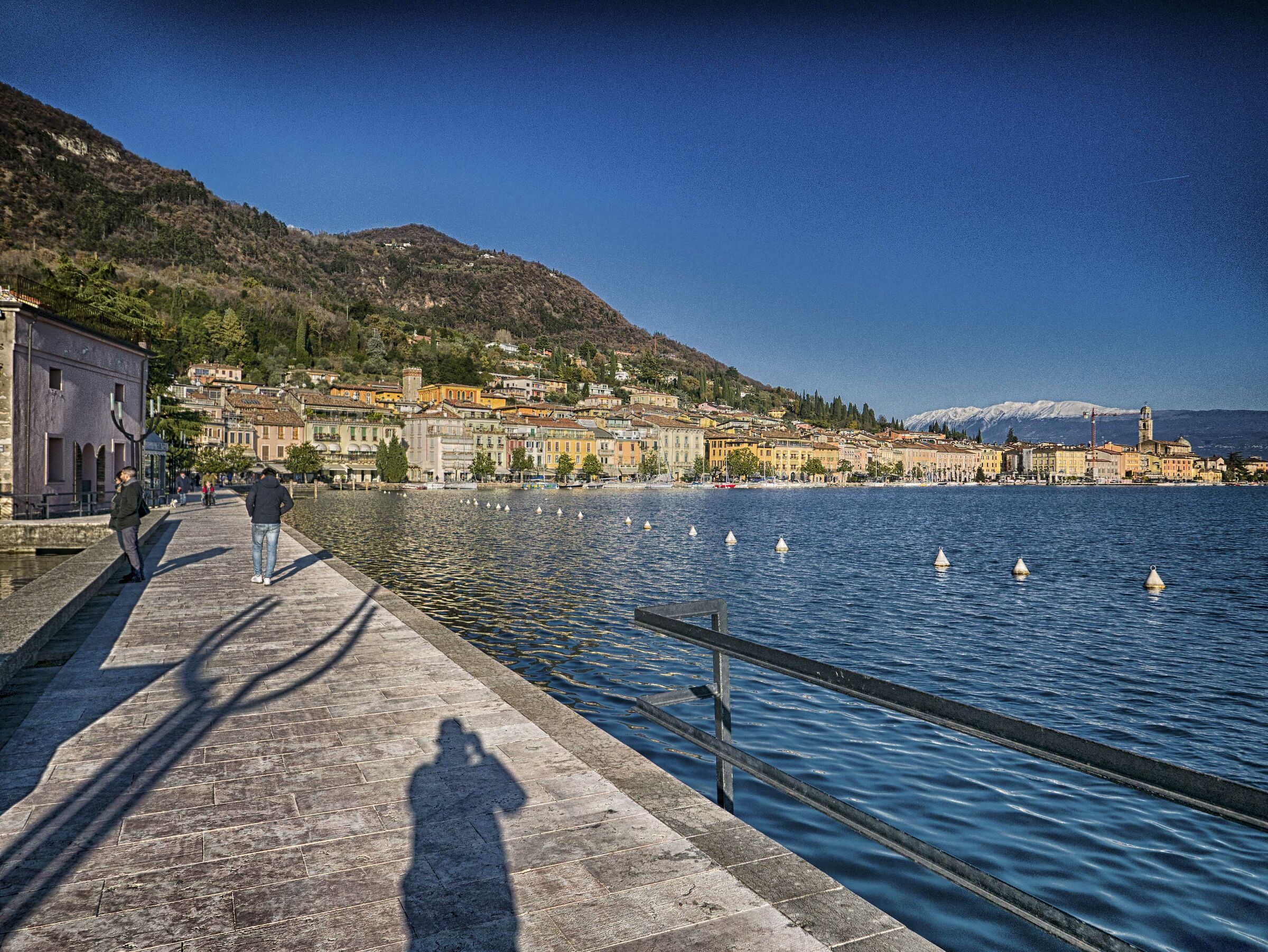 The photographer's shadow