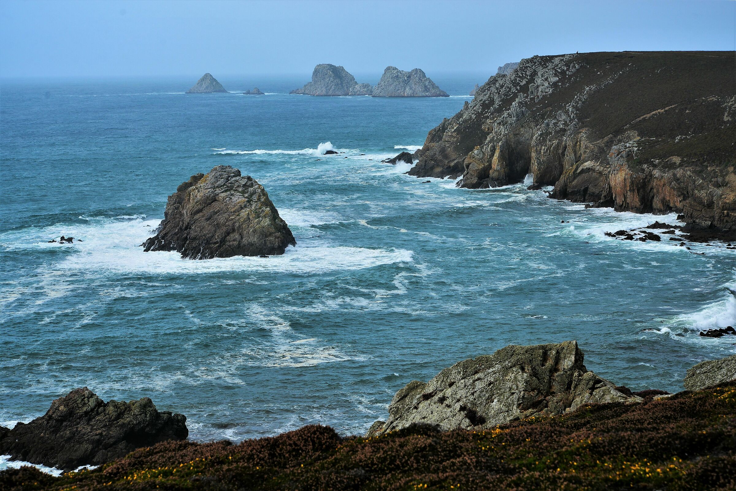 From the coastal path.