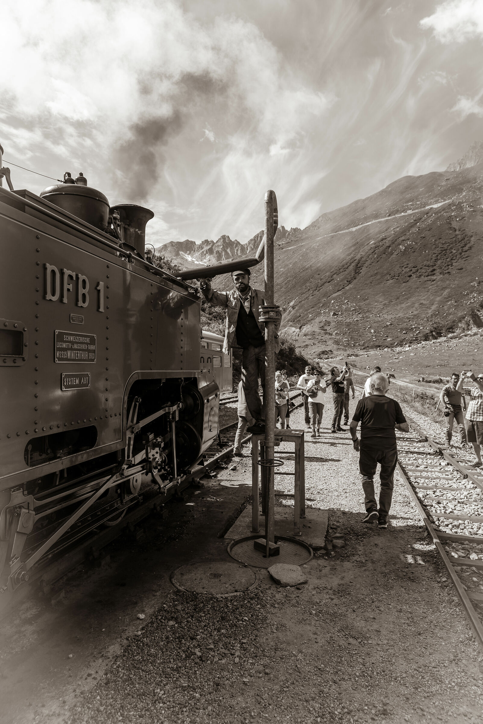 Stop Water Filling on the Steam Train