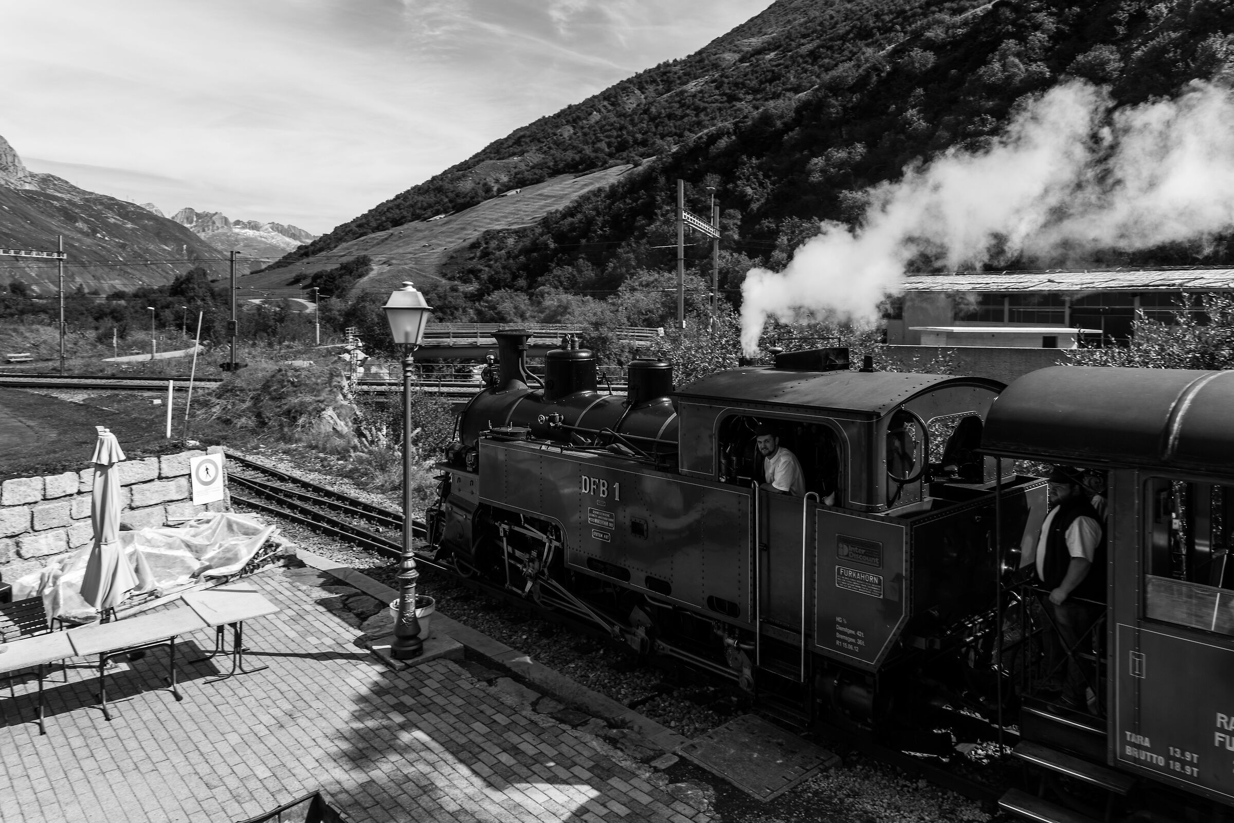 Gita sul Treno a Vapore