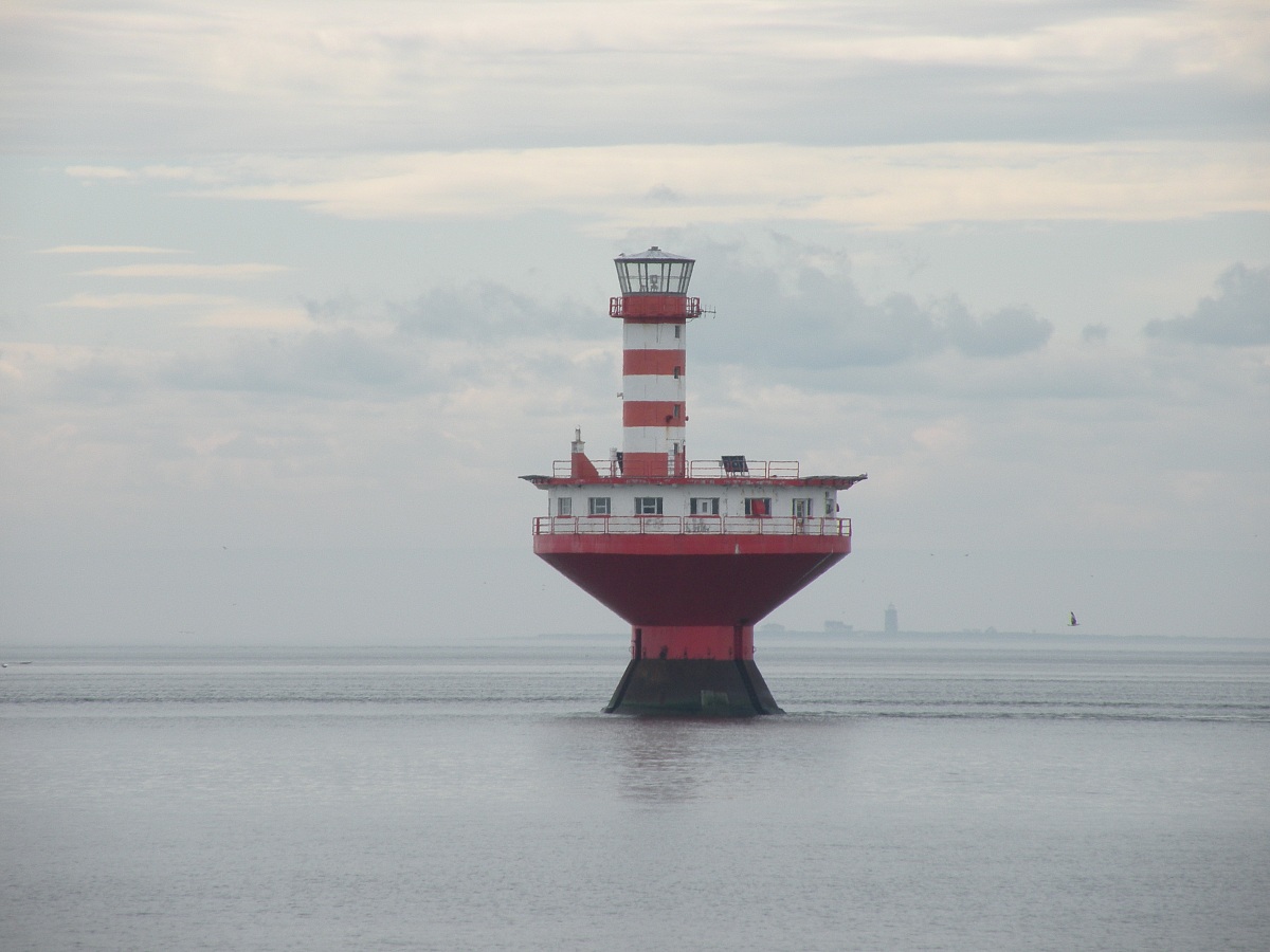Faro  nella baia del San Lorenzo(Canada)