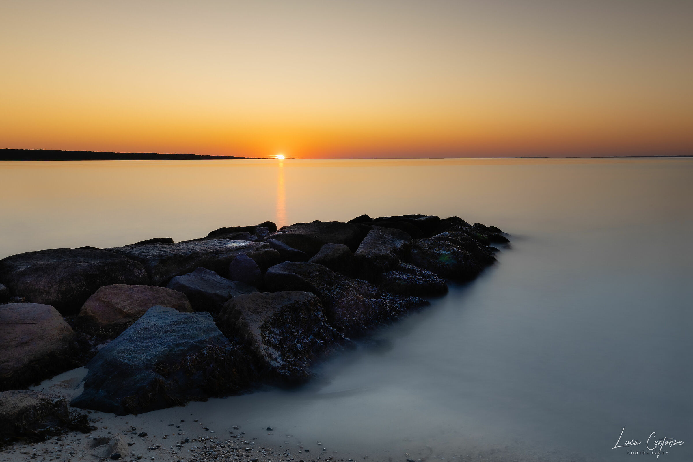 Sunset at the Menemsha Beach