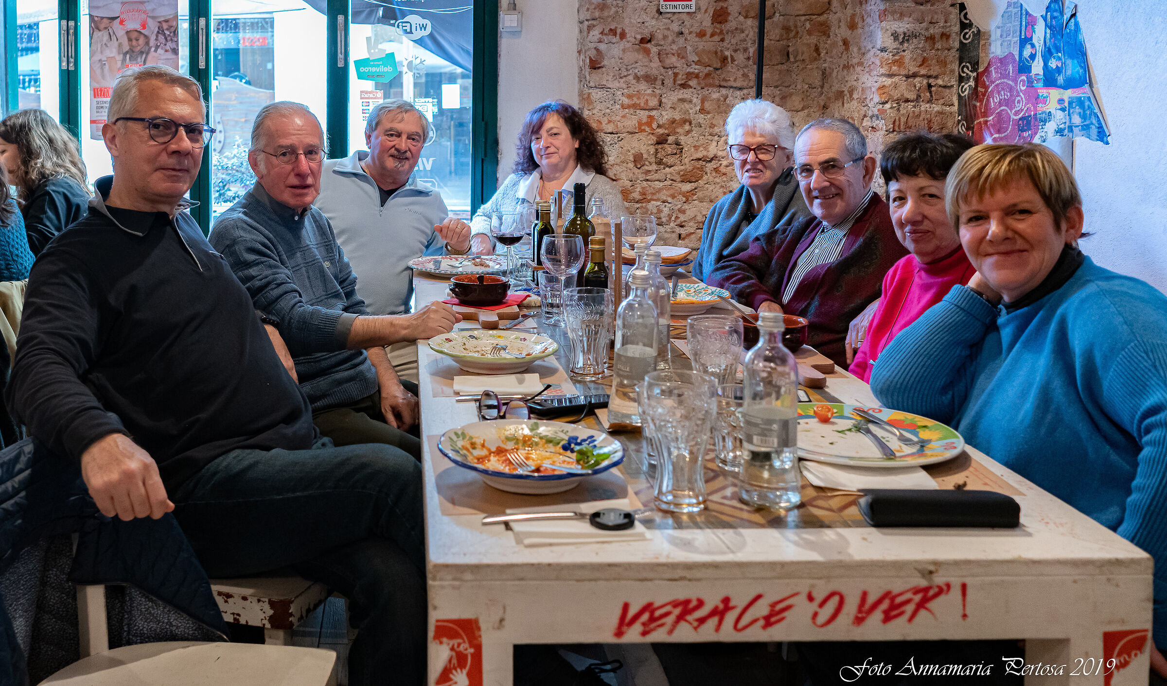 All at the table: Merry Christmas