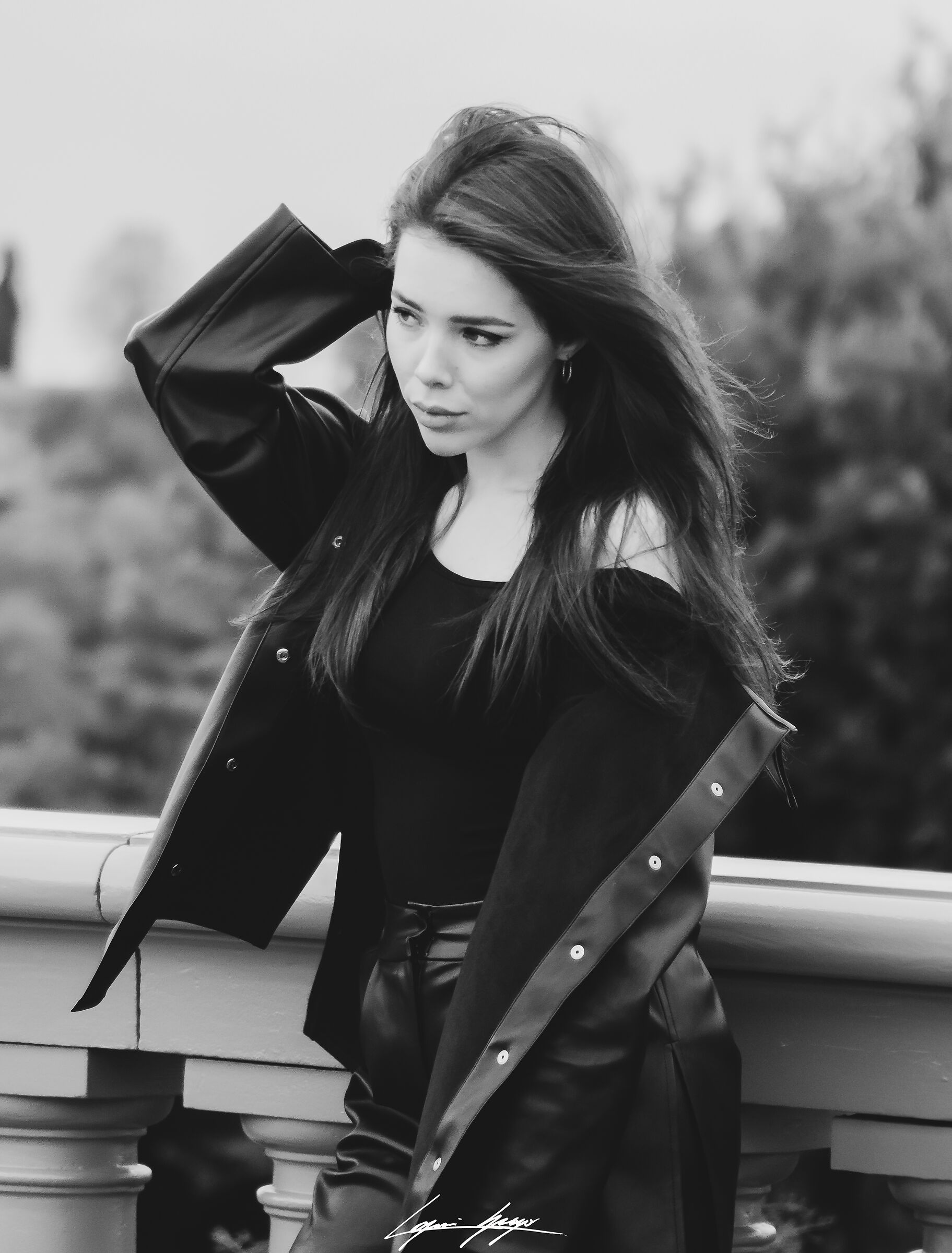 Portrait of Black & White