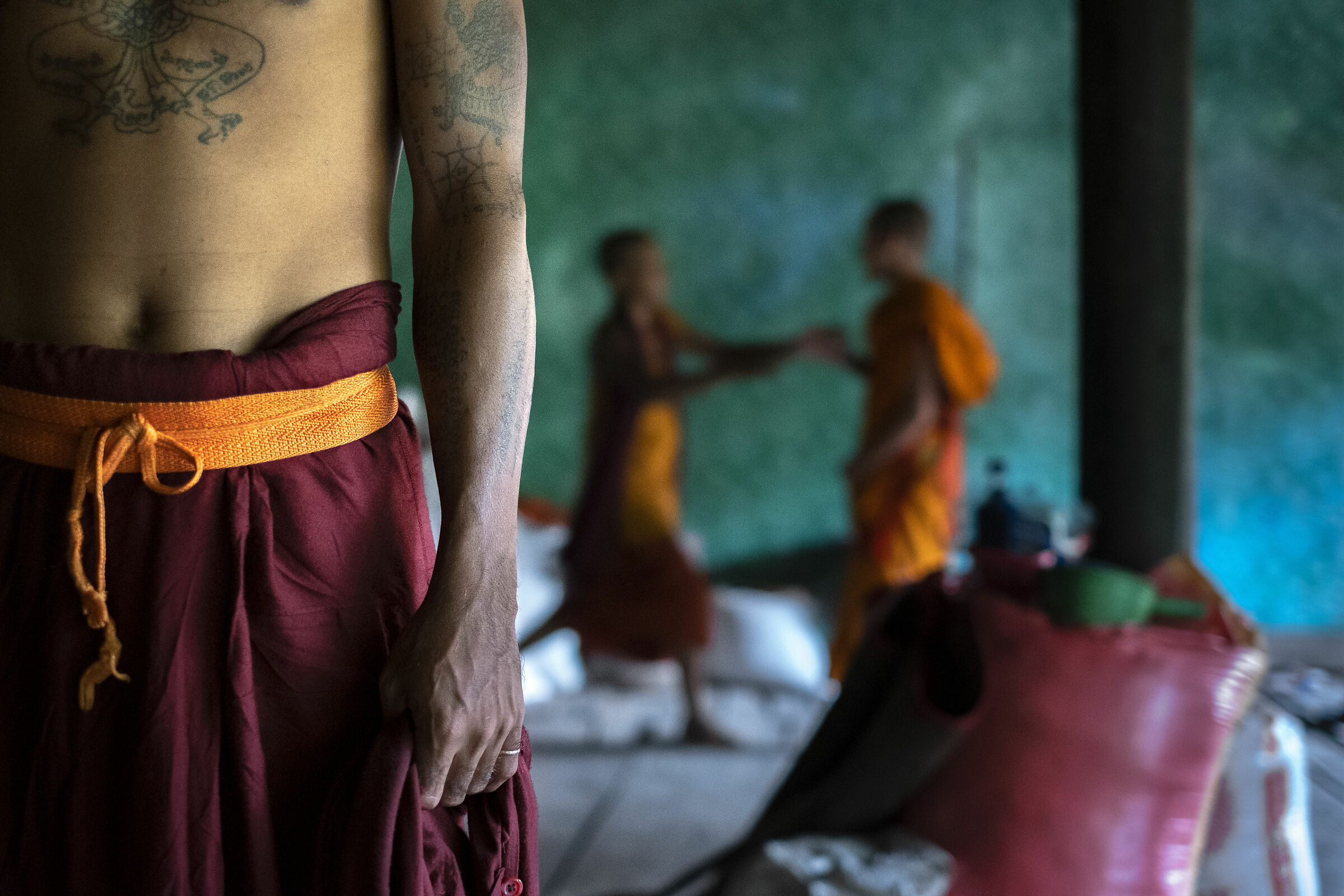 Monk tattoo
