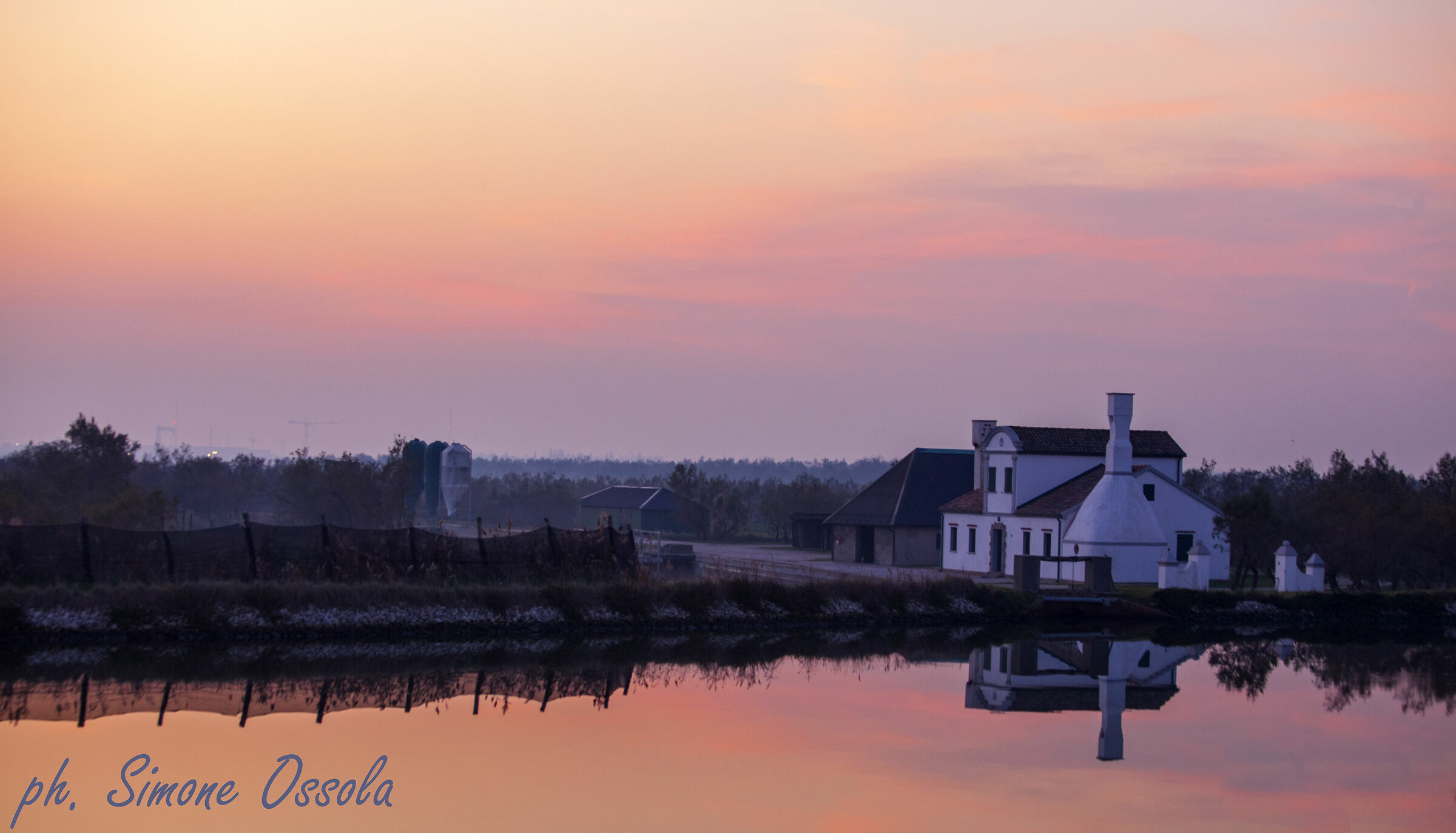 Tramonto sulla via delle Valli