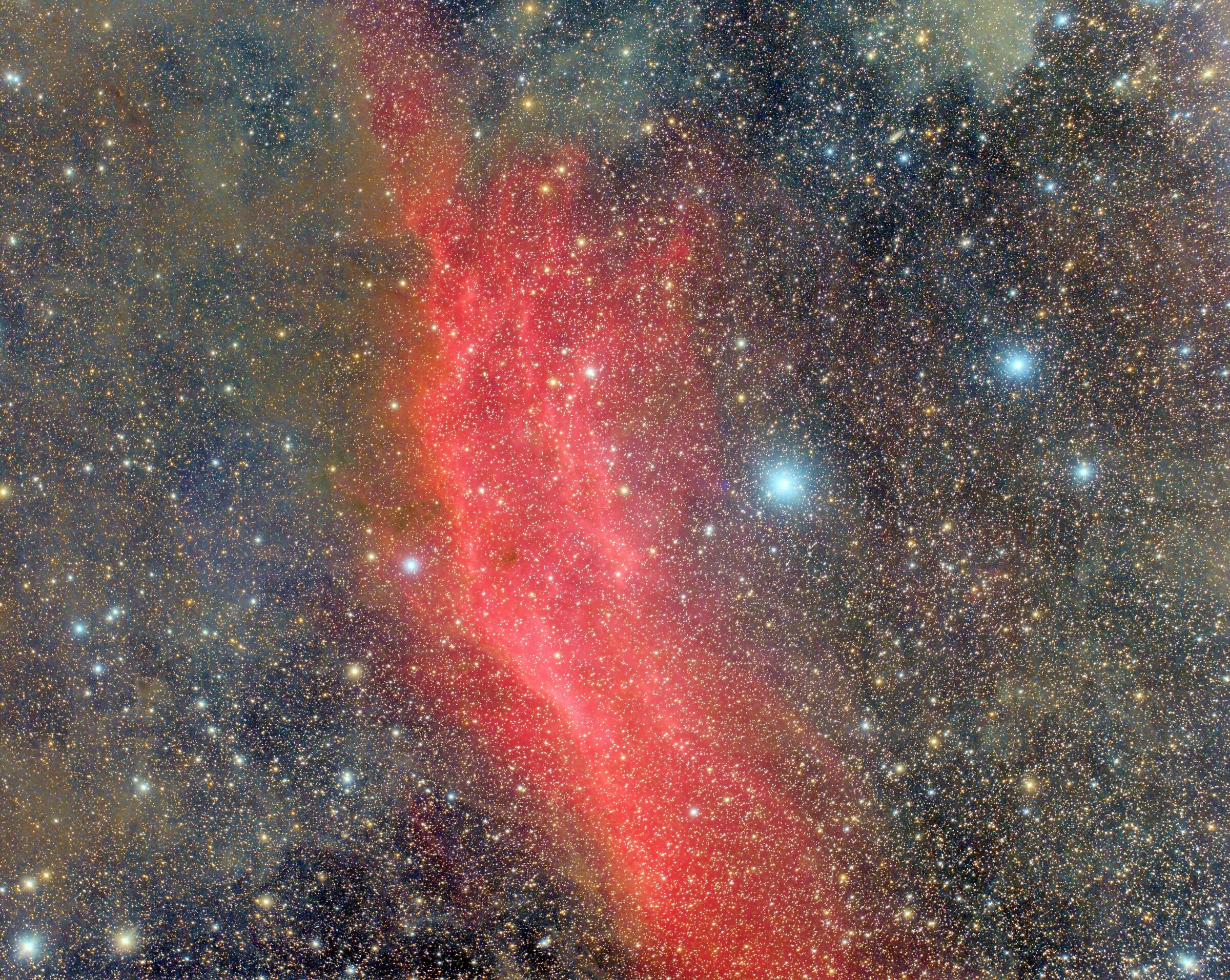 Dusty California Nebula