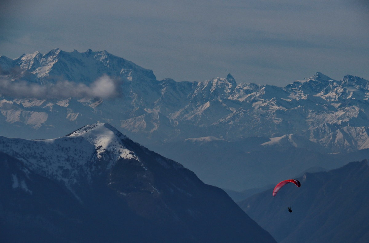 volare....fino al Monte Rosa e Cervino