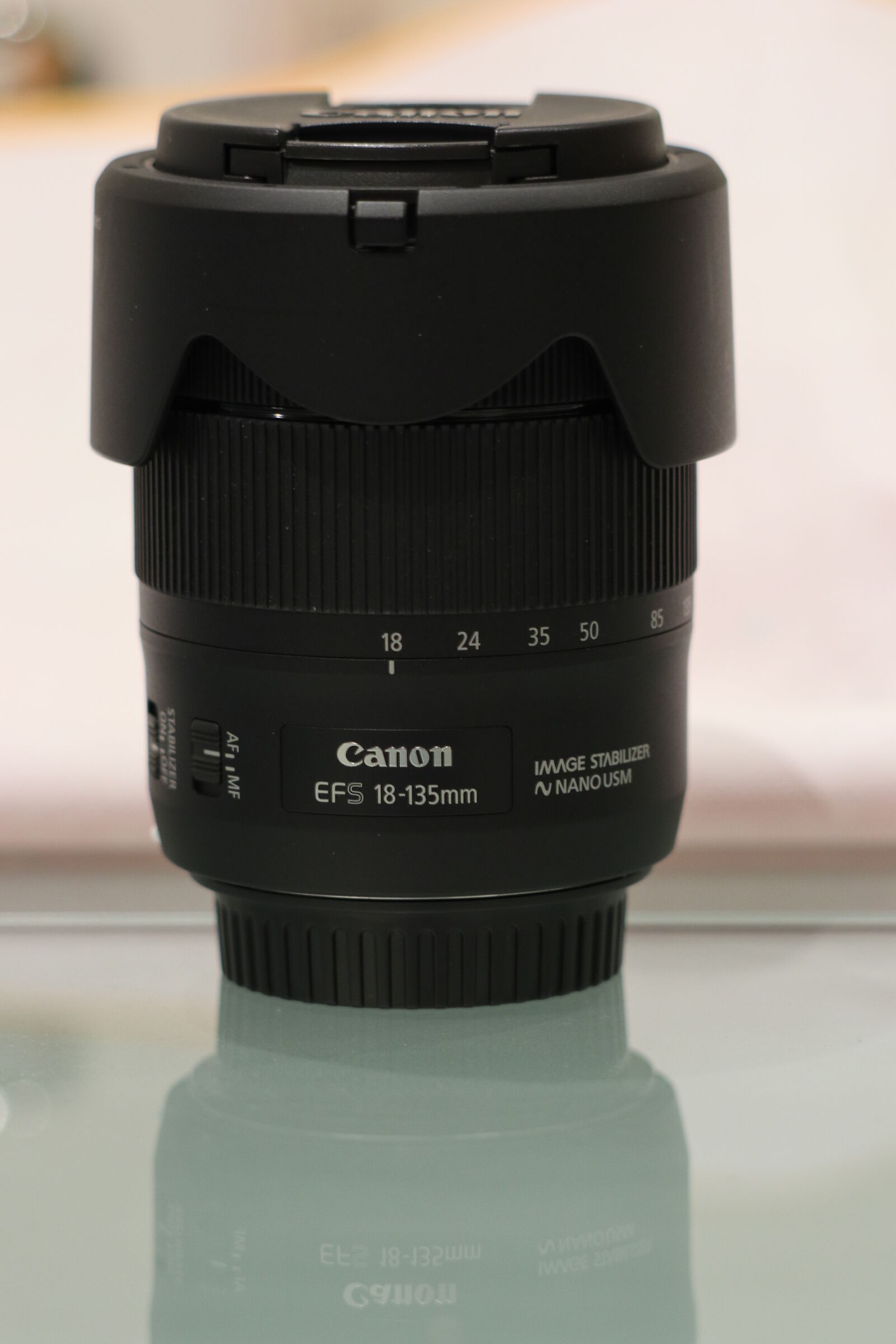 My universal travel lens, EFS 18-135