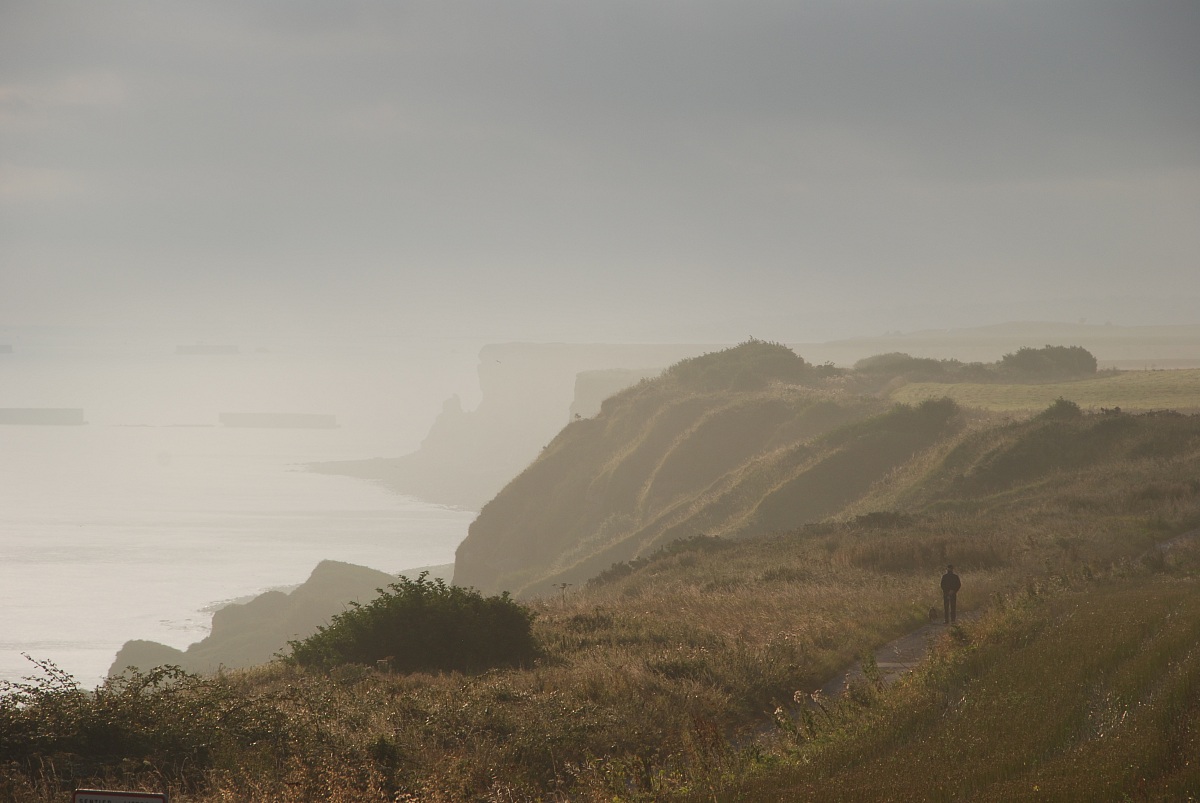 Morning in Normandy-Arromanches