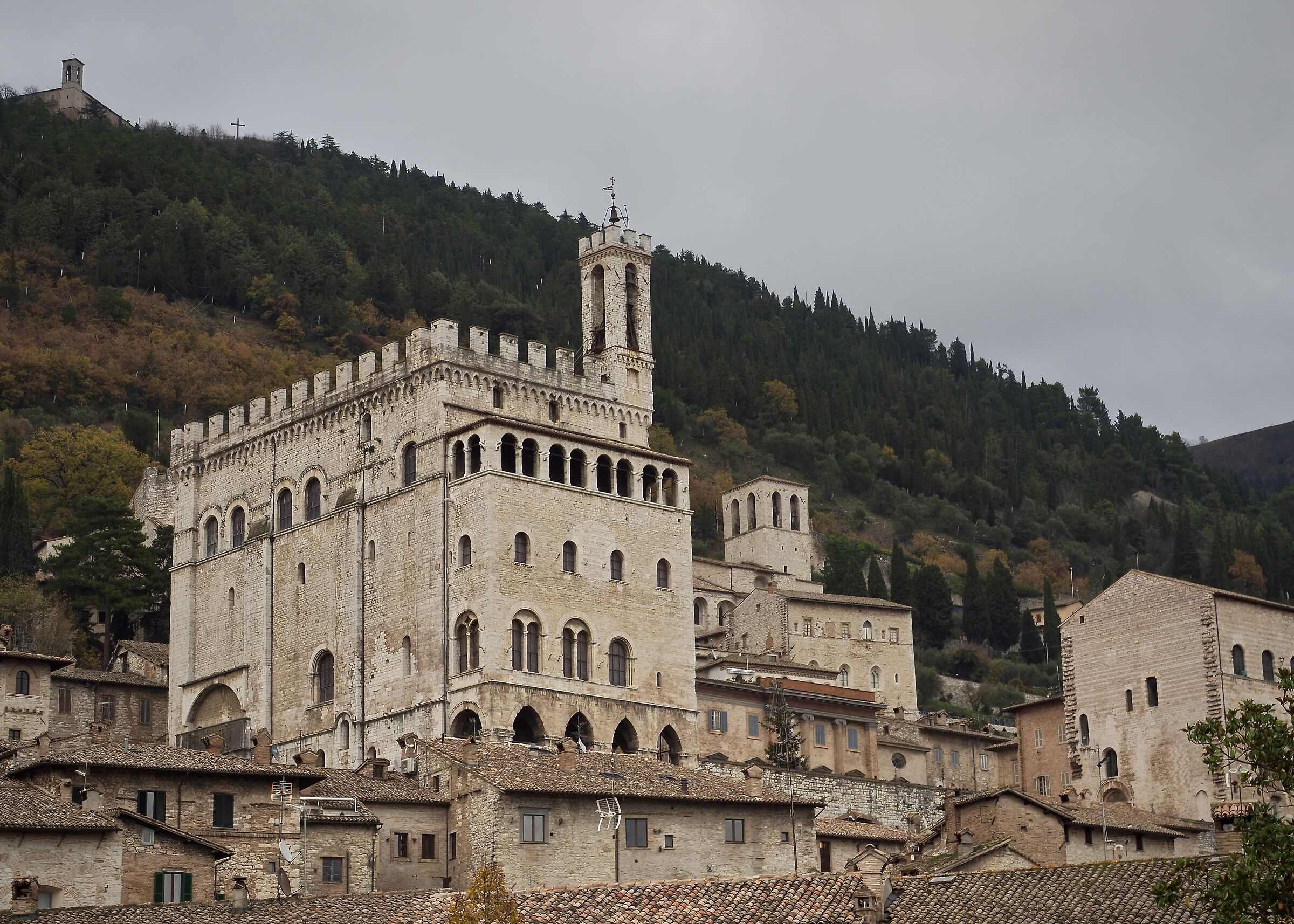 Vista di Gubbio