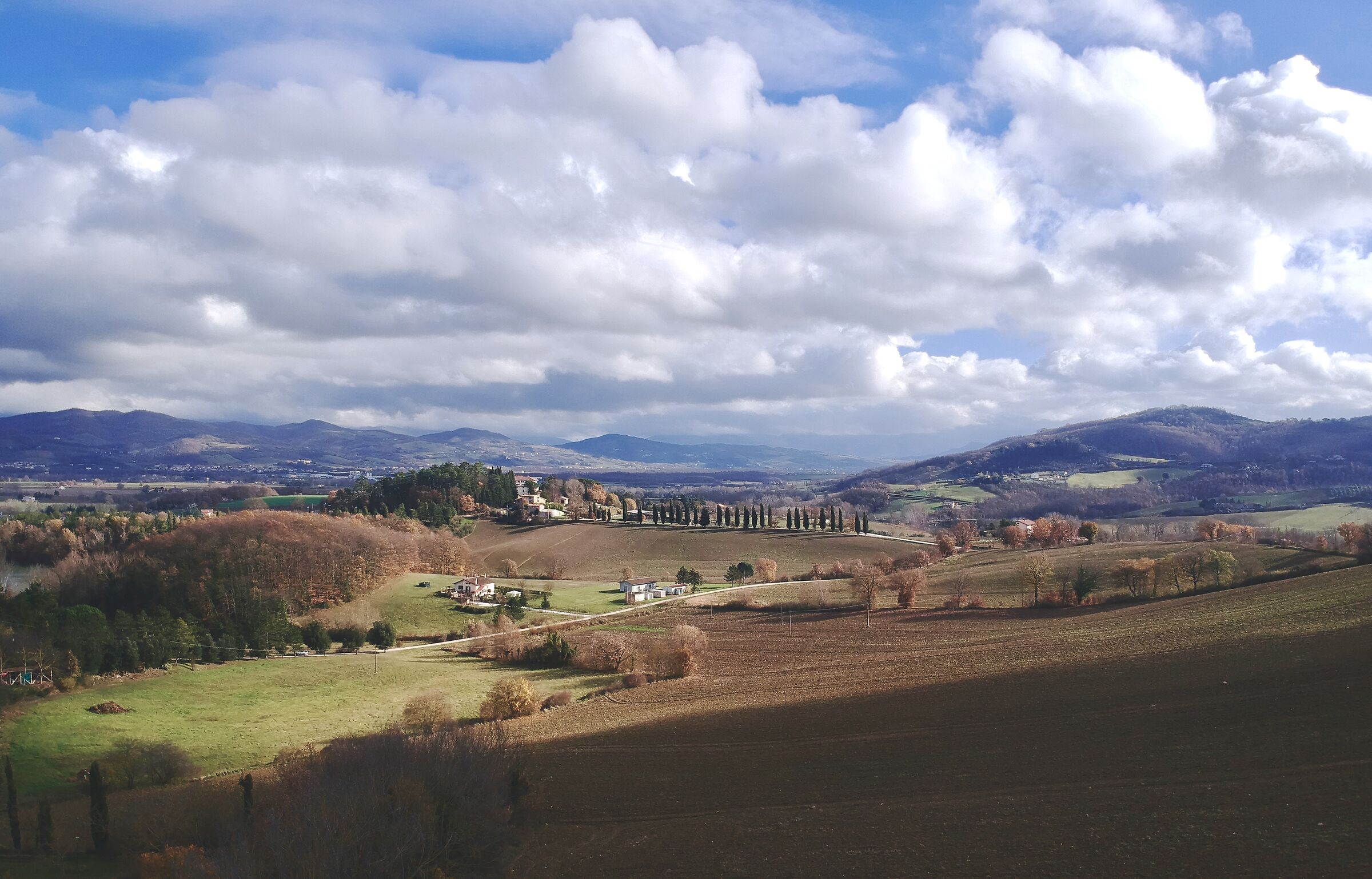 Umbrian Fields in Autumn