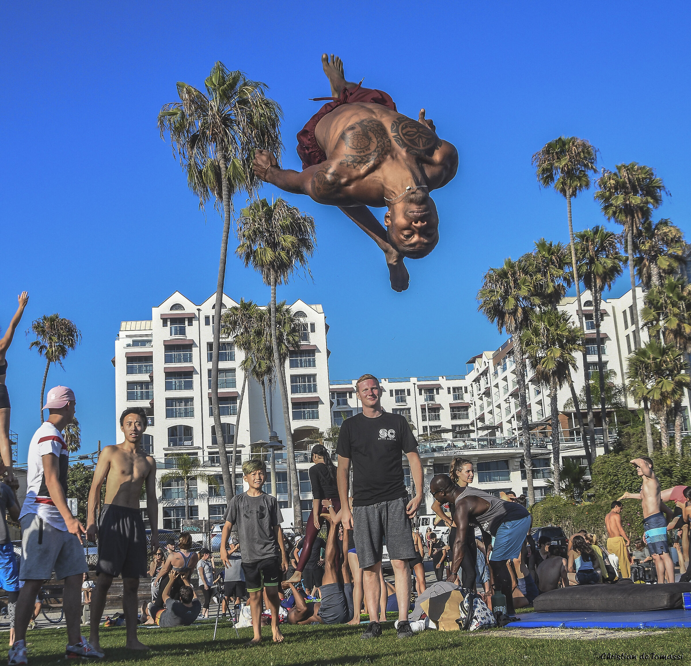 I believe i can fly L.A.