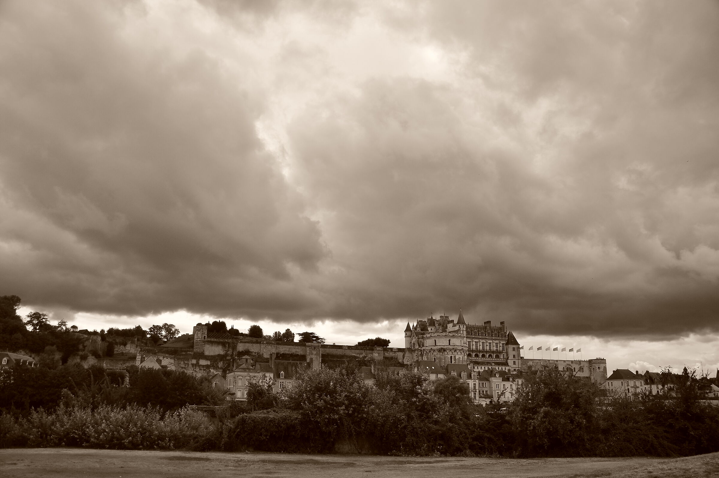 Le nuvole ed il castello