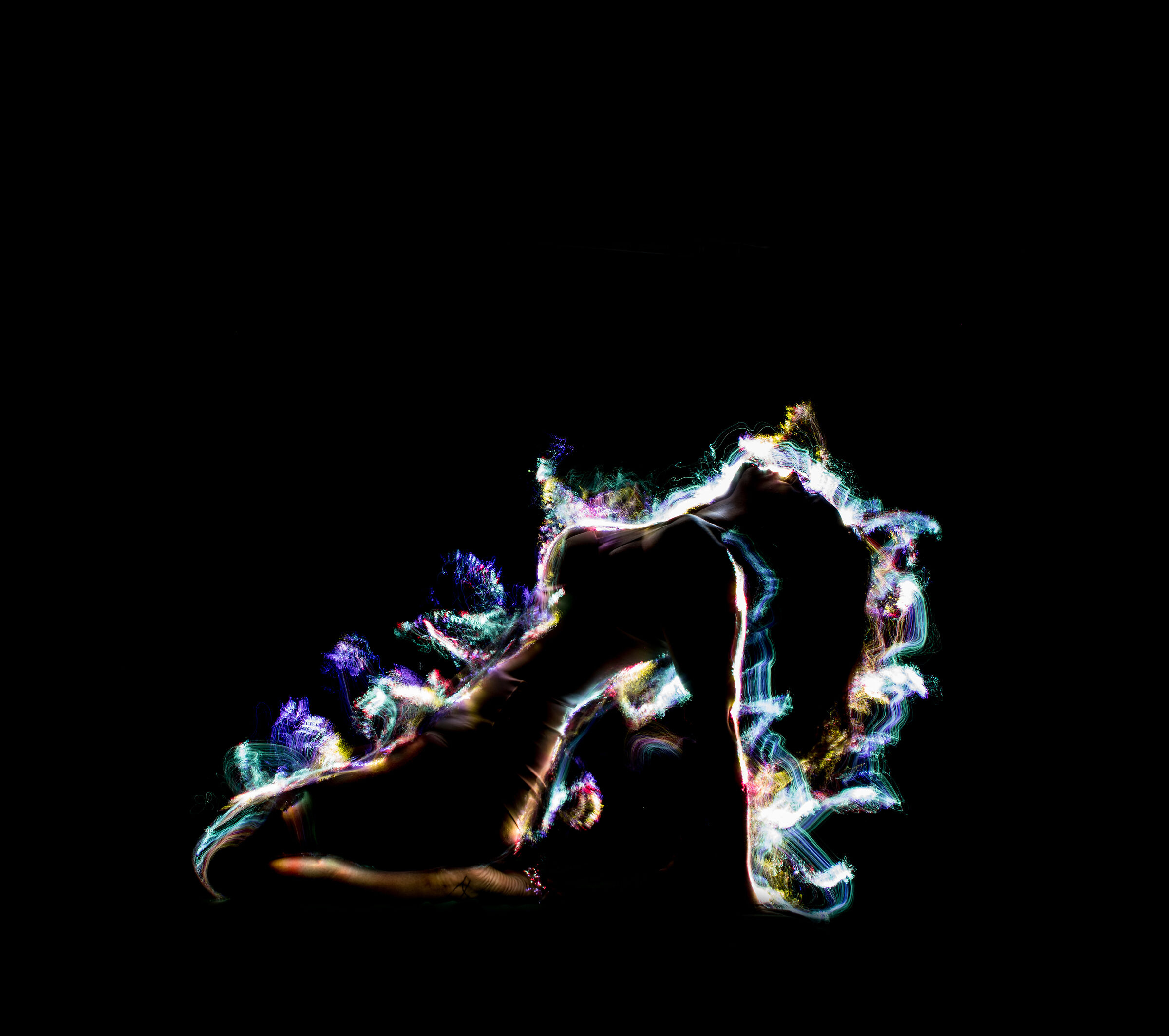 Model Light Painting 10