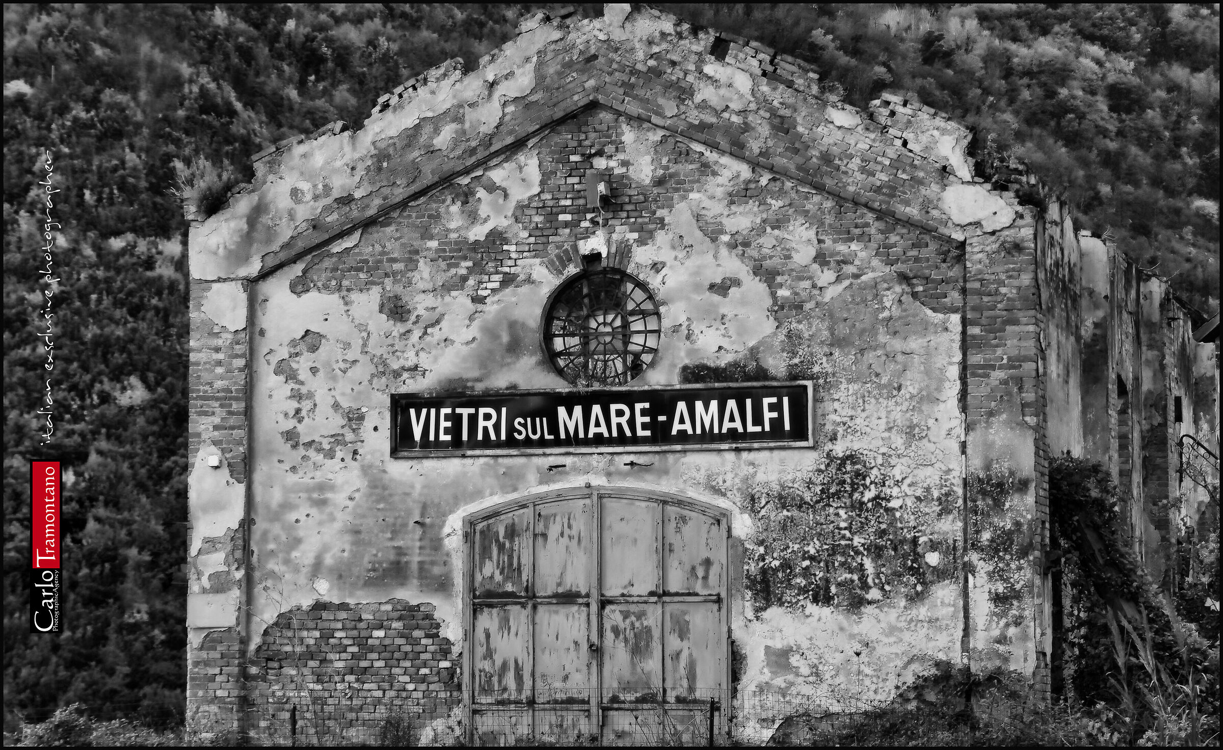 la vecchia stazione ferroviaria di Vietri Sul mare...