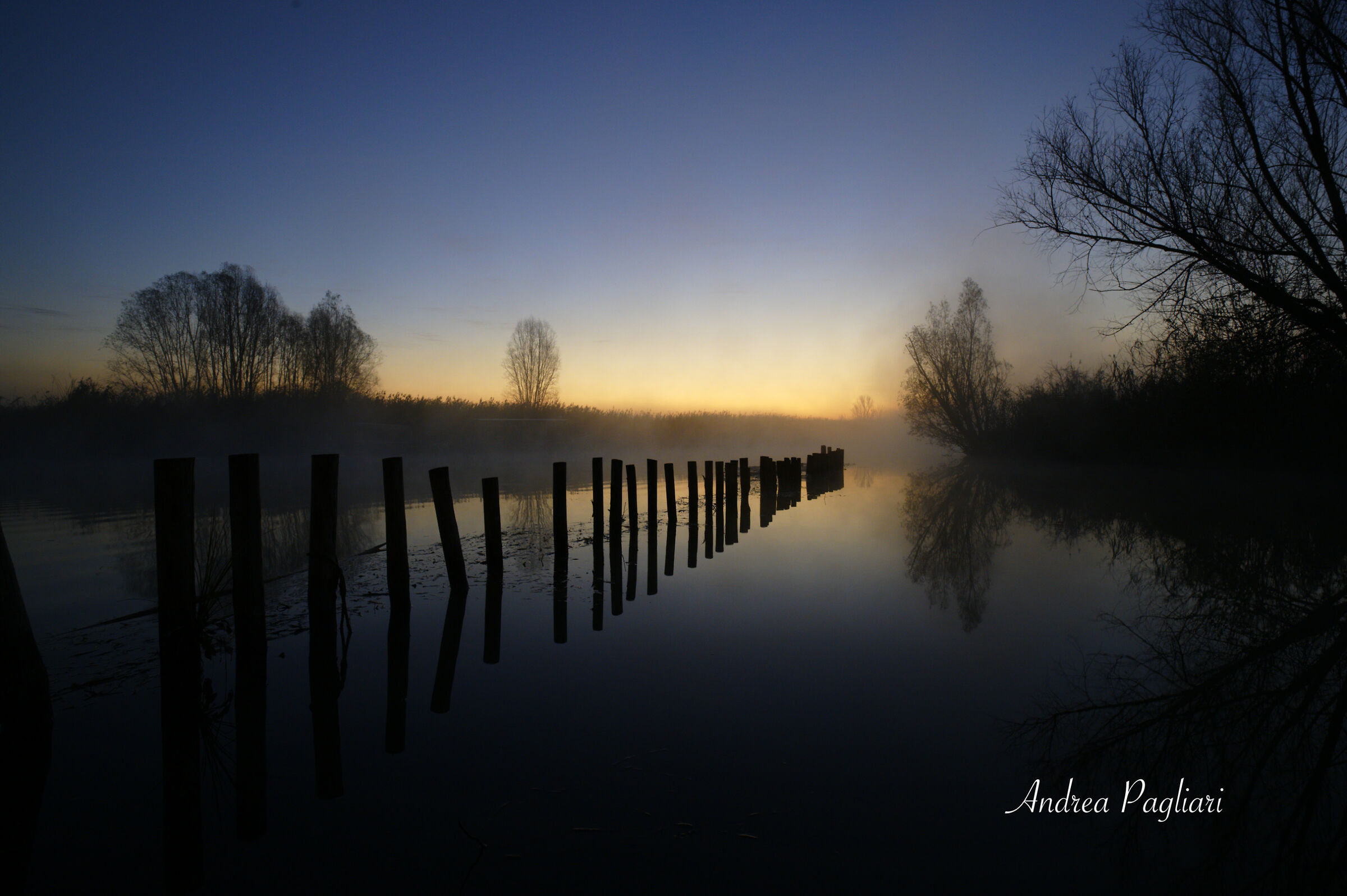 Sunrise on the Mincio