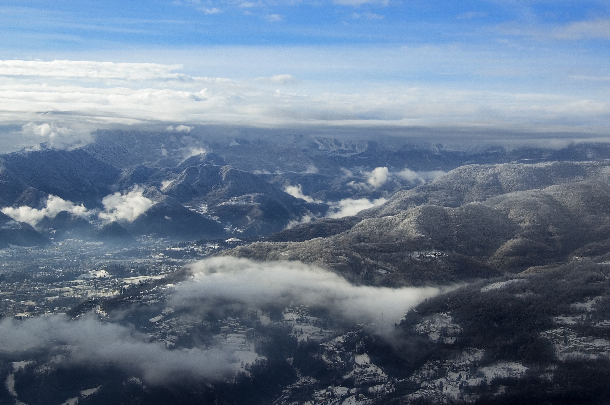 Piccole dolomiti innevate