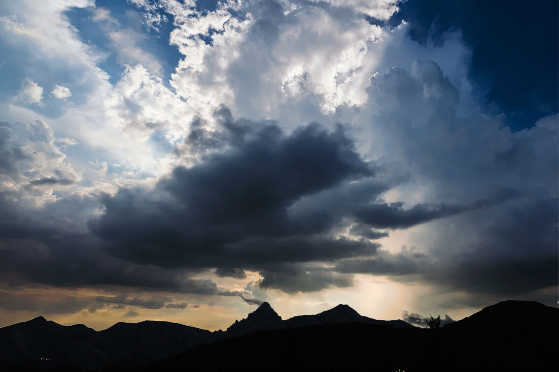 cielo landescape sul monviso