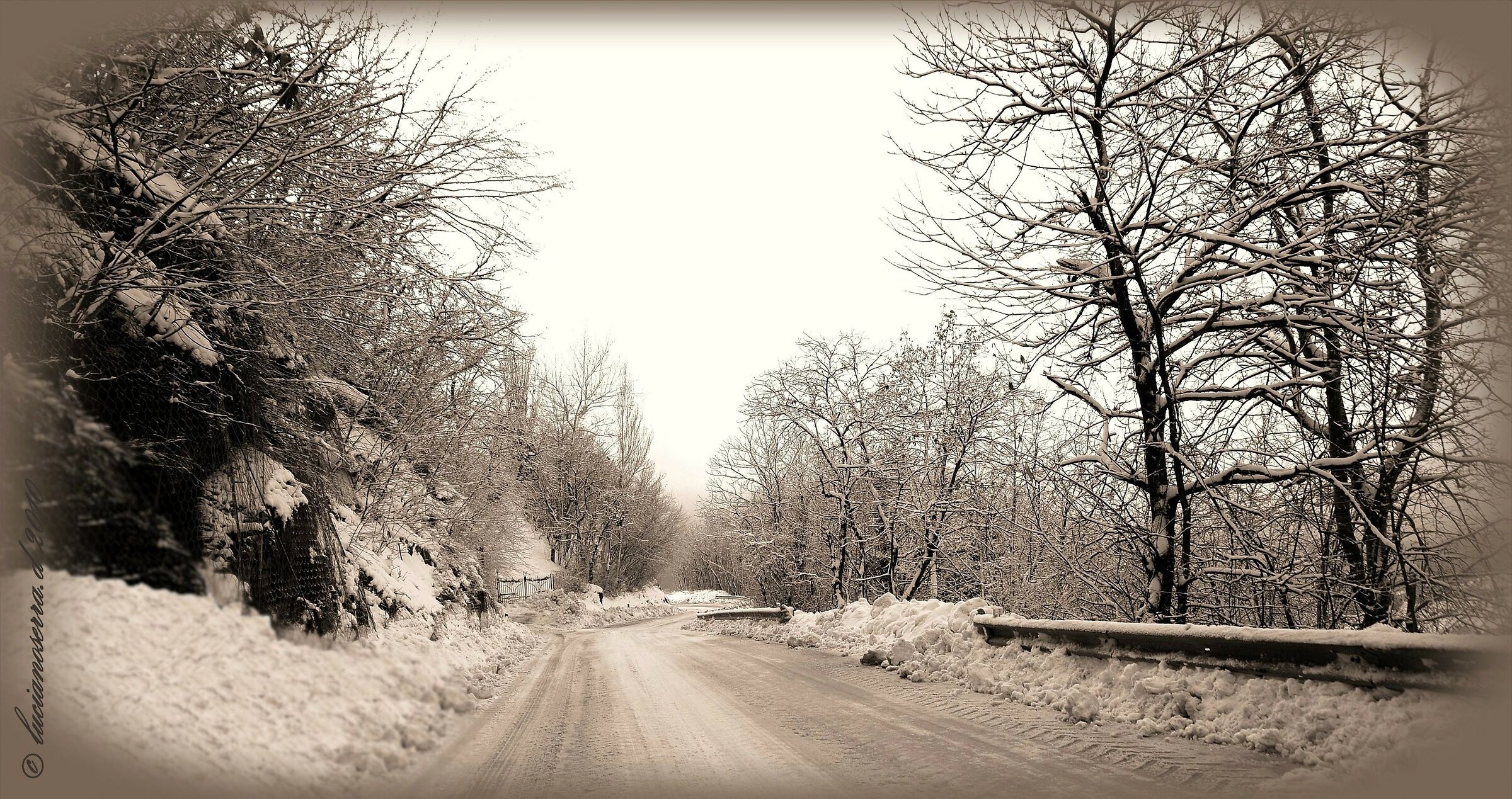 Neve sull'Appennino Bolognese
