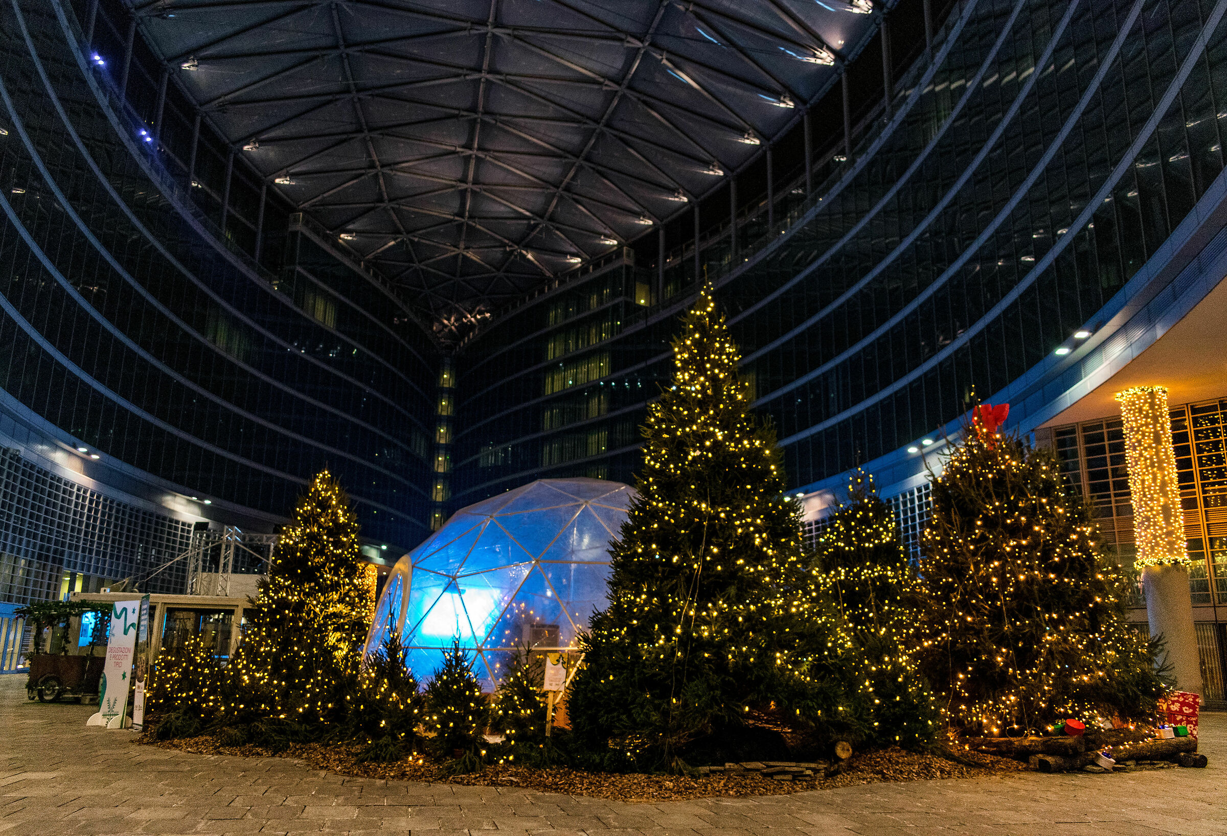 Milano Palazzo della Regione Lombardia - Natale 2