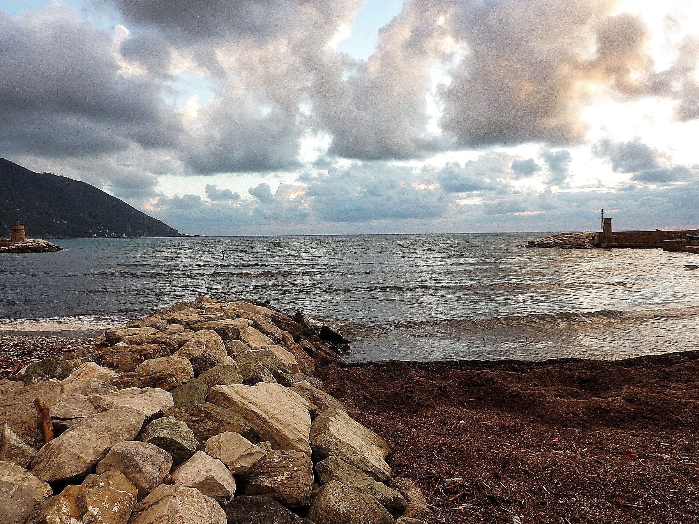 It's no less beautiful the sky even if it's not blue