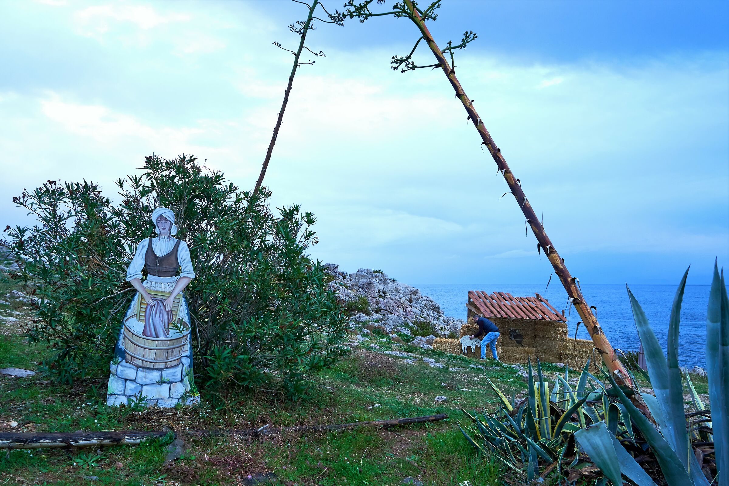 S. Elia allestimento presepe