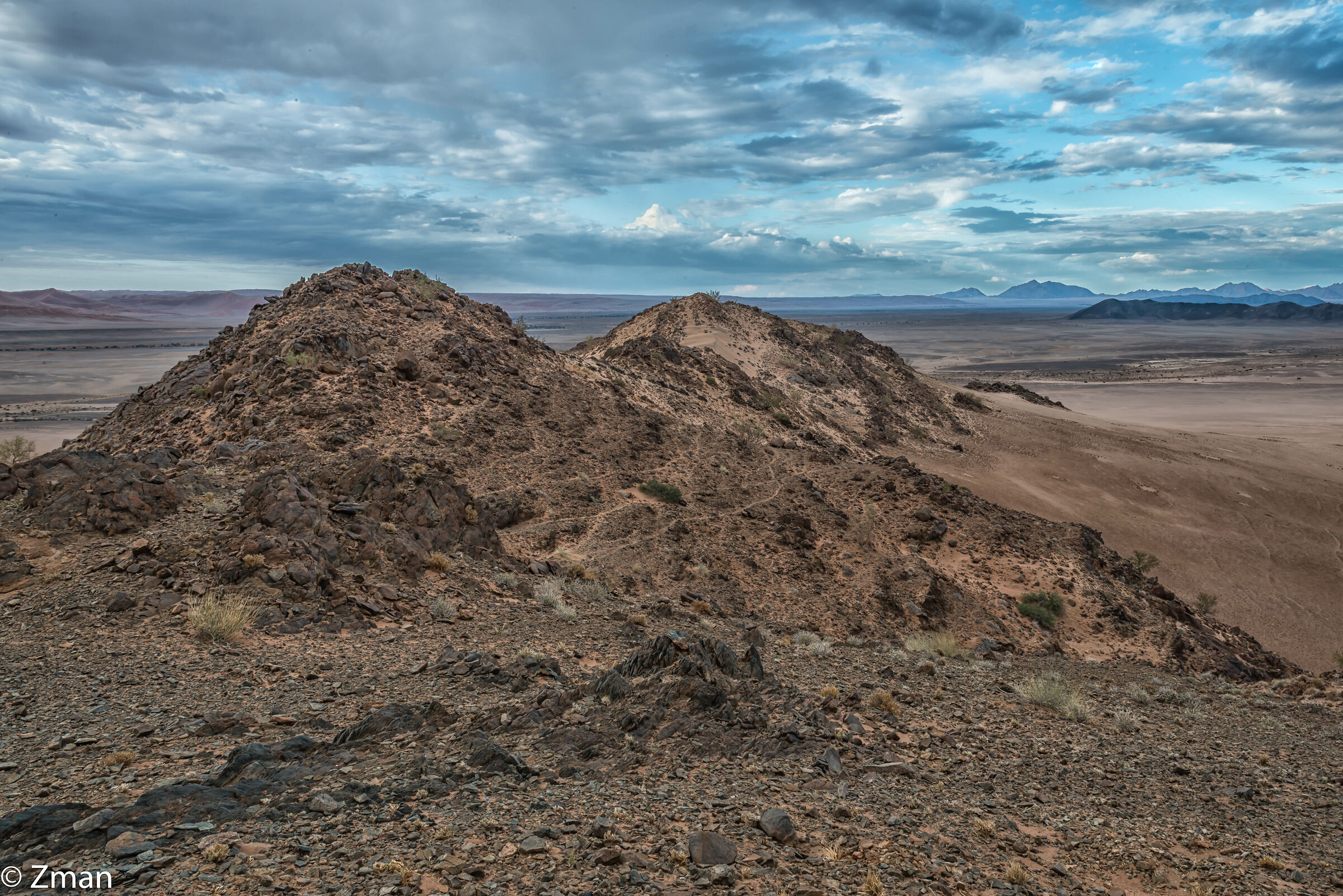 Raw Namibian Landscape