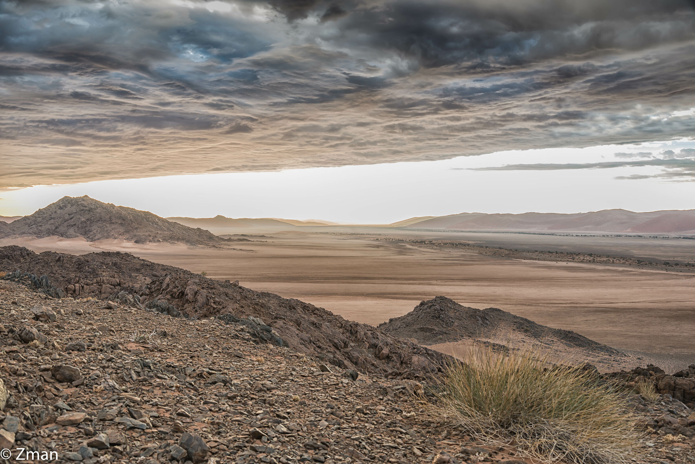 Raw Namibian Landscape