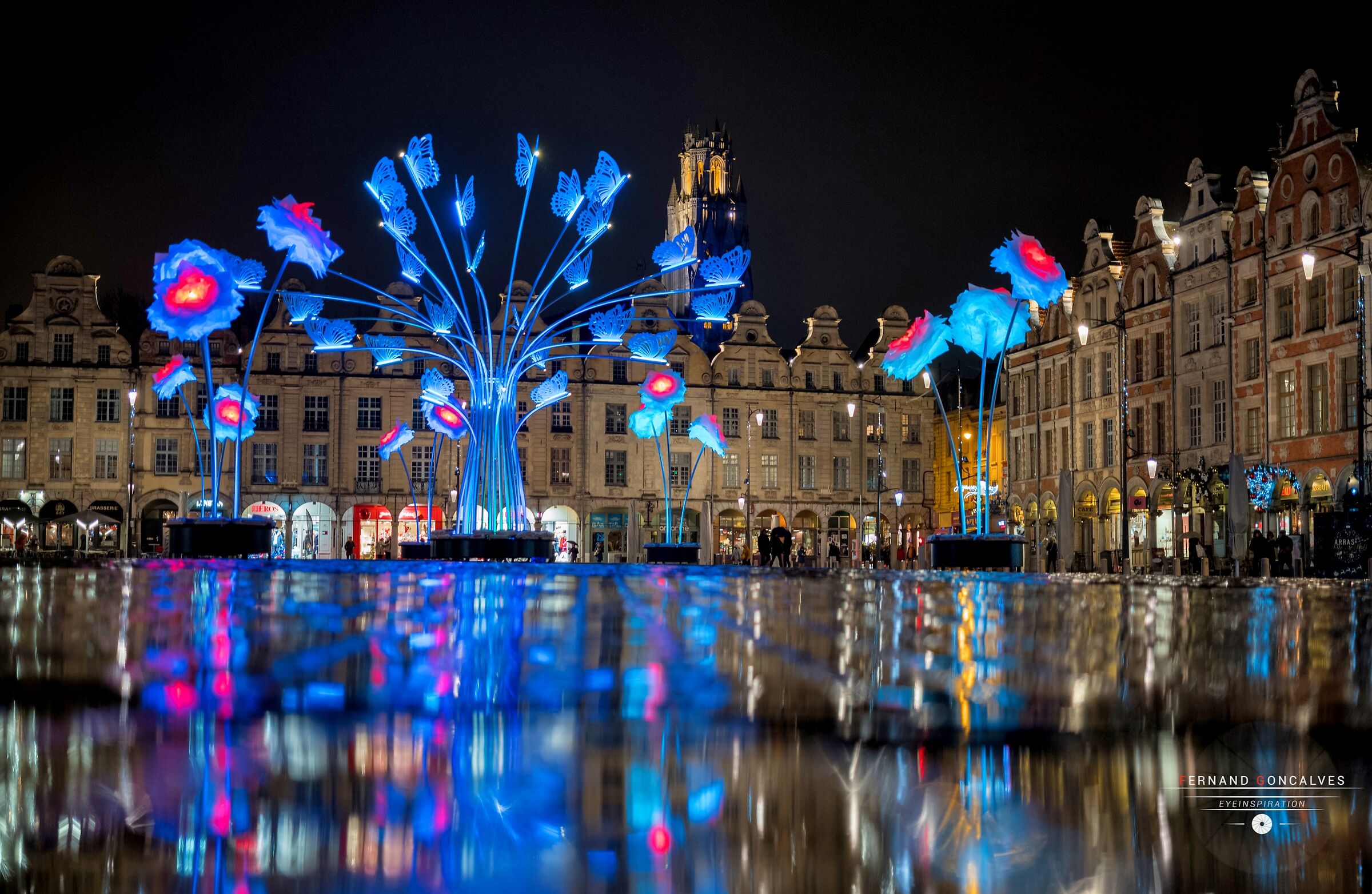Place de Héros - La cour des Lumières - Arras