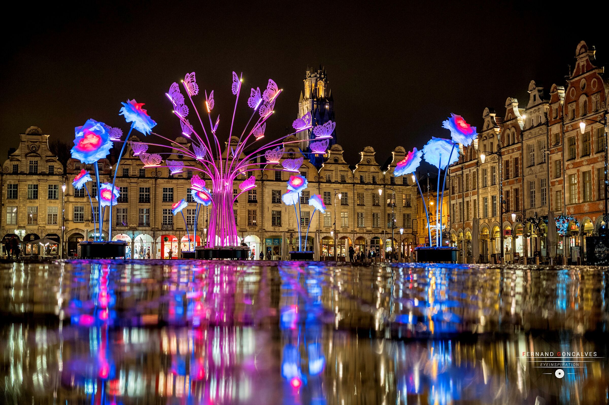 Place de Héros - La cour des Lumières - Arras