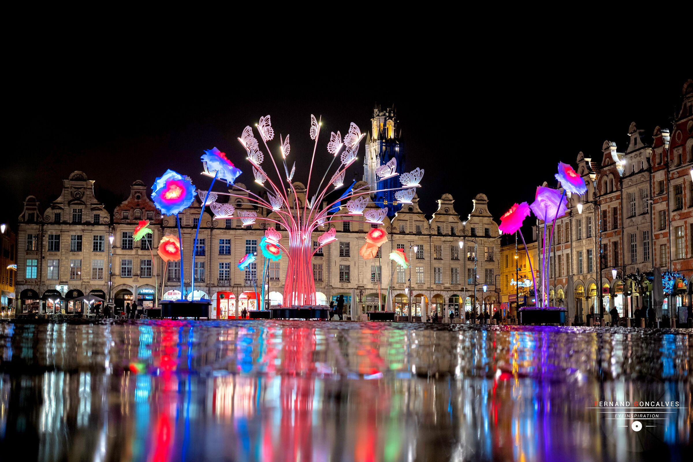 Place de Héros - La cour des Lumières - Arras