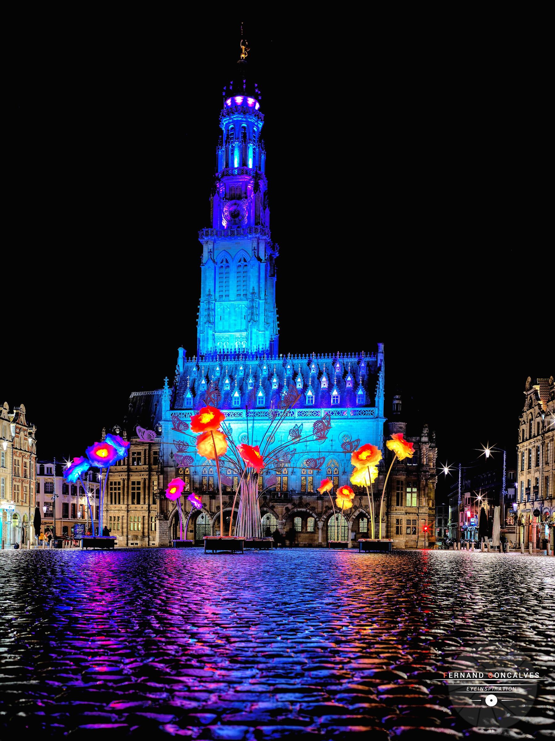 Place de Héros - La cour des Lumières - Arras