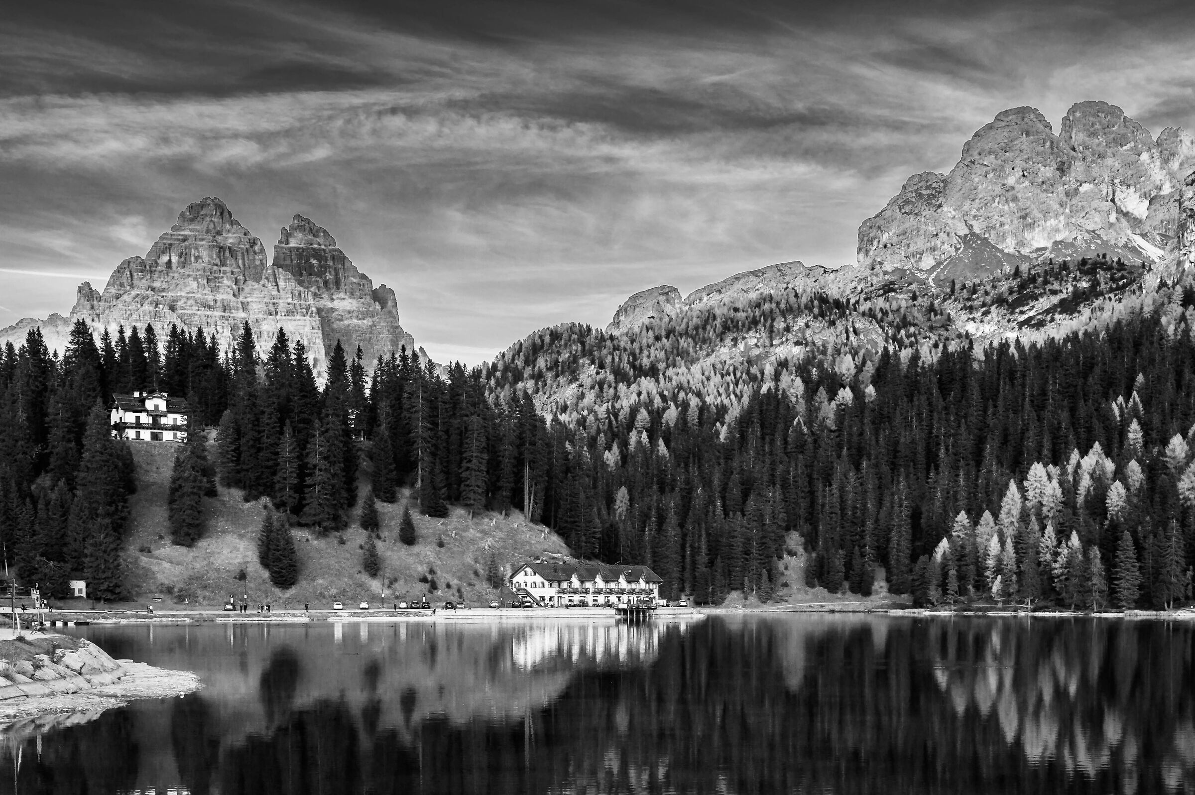 Misurina B/W