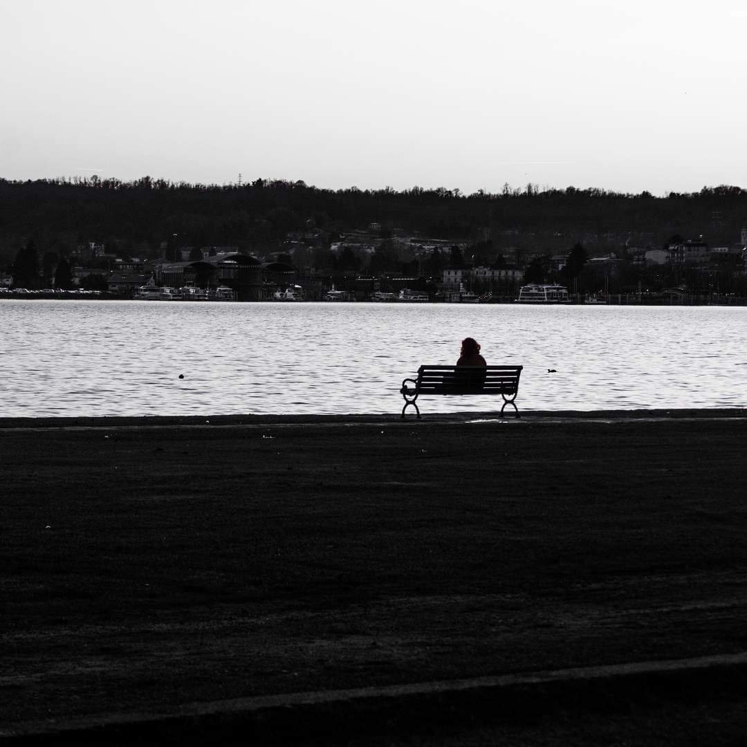 B&W loneliness