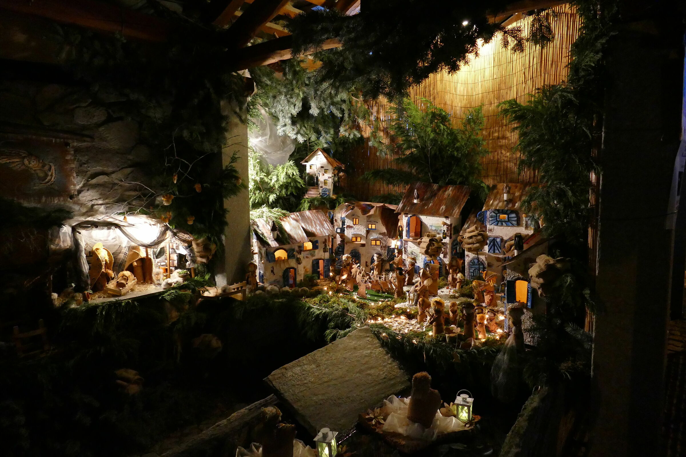 Presepe riciclato