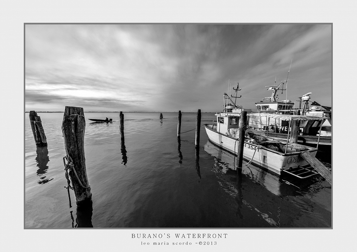 Burano's waterfront