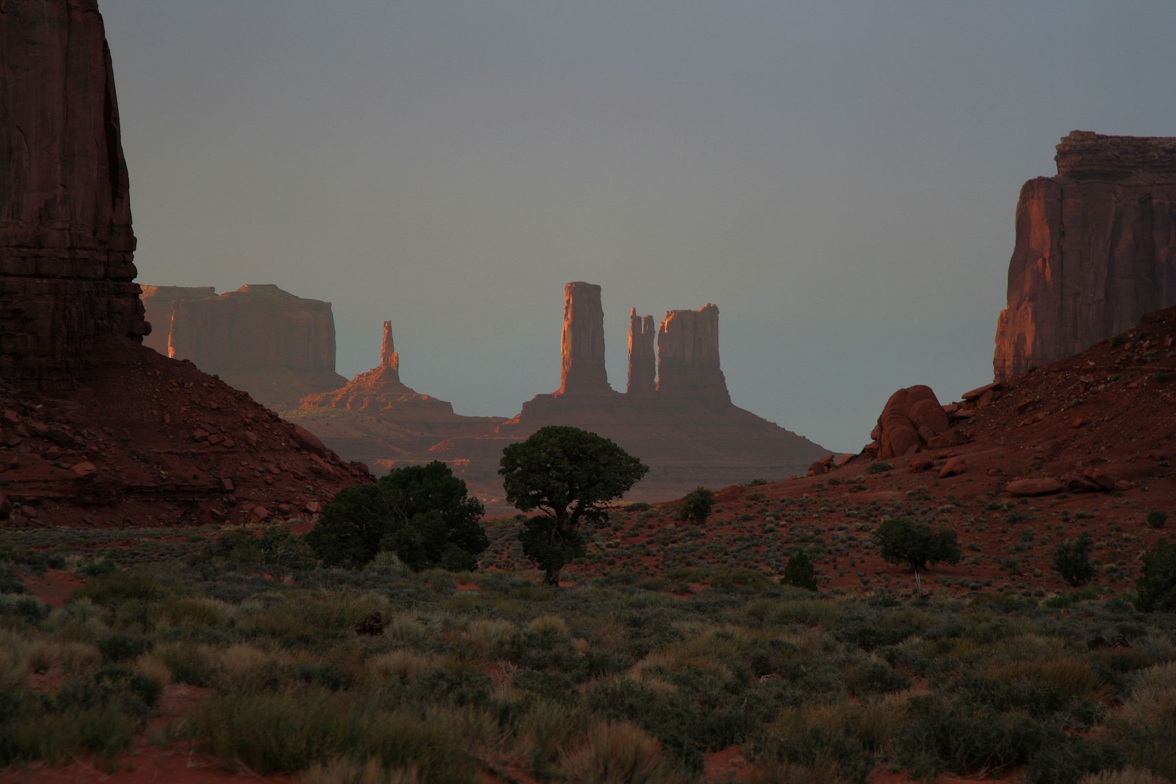 Monument Valley at Dusk
