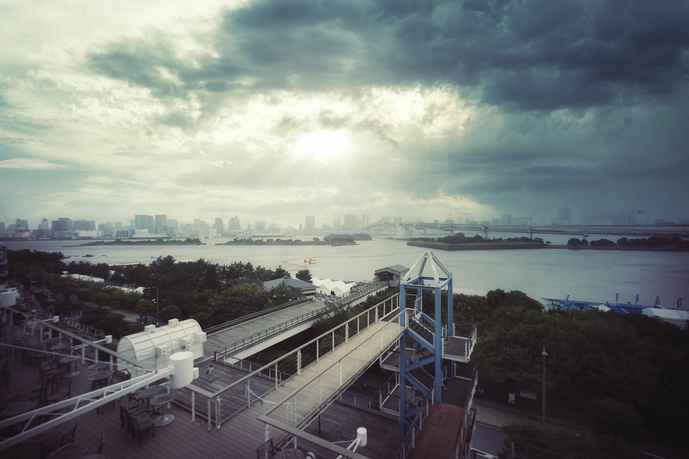 Tokyo Bay Area and Rainbow Bridge