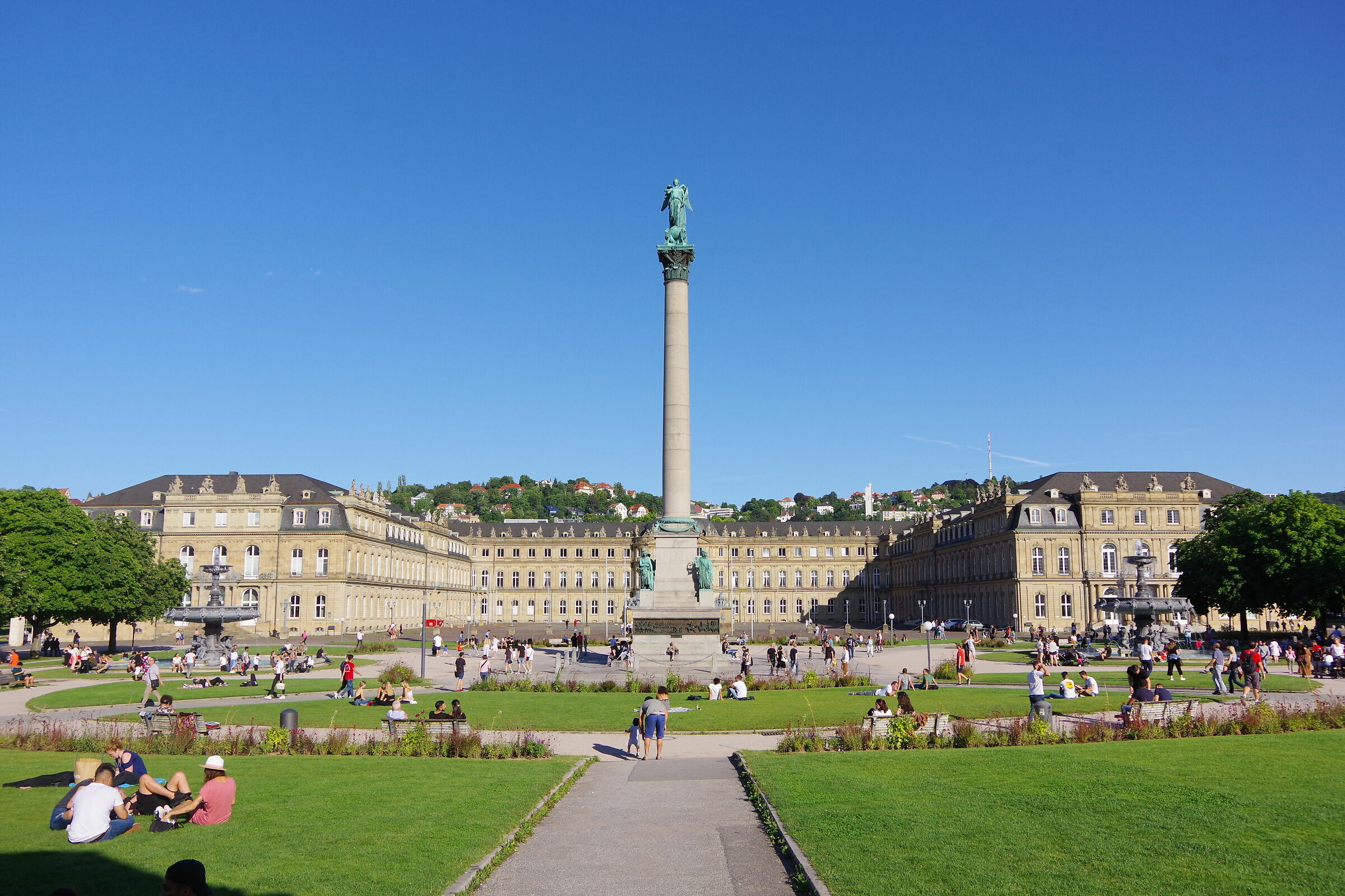 Stuttgart. Central Square