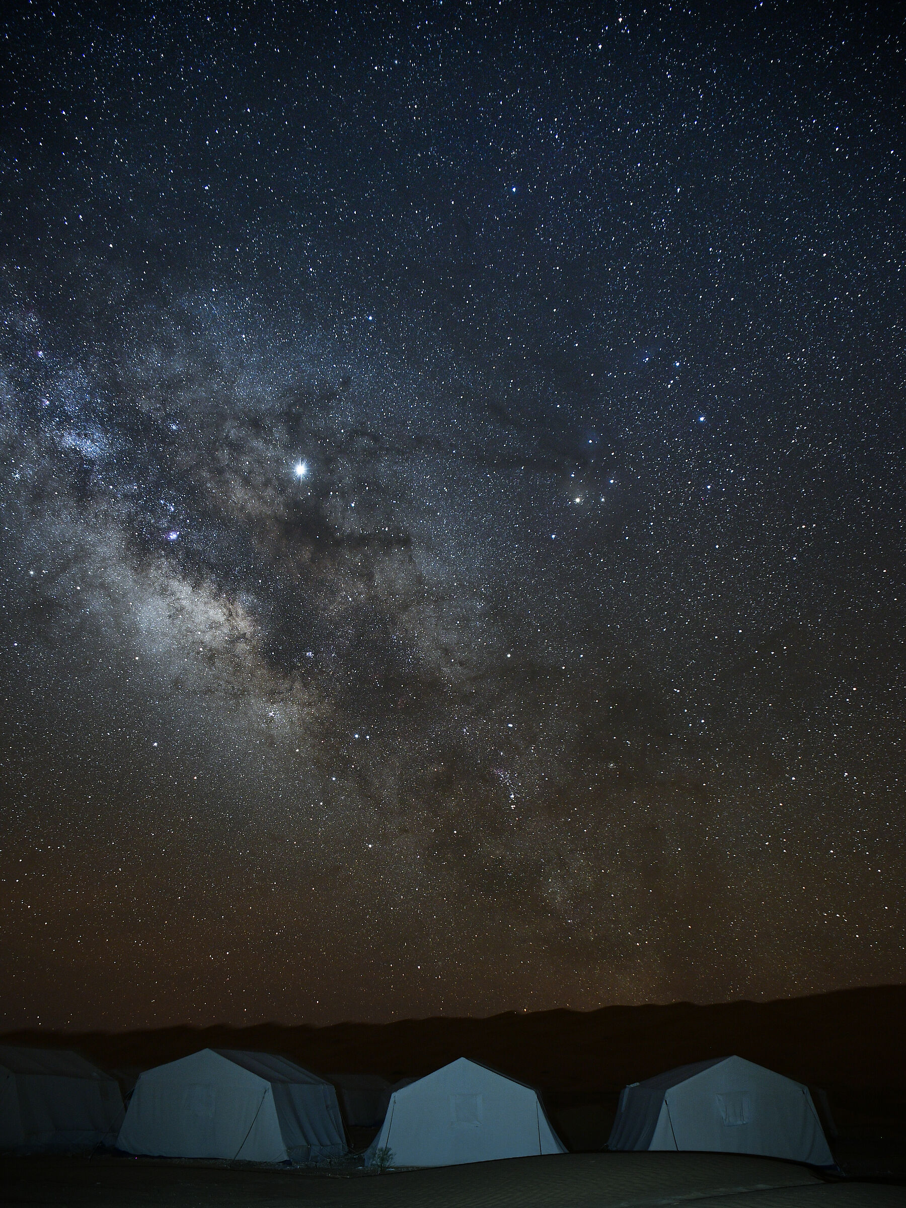 Milky Way Over Camp Mars