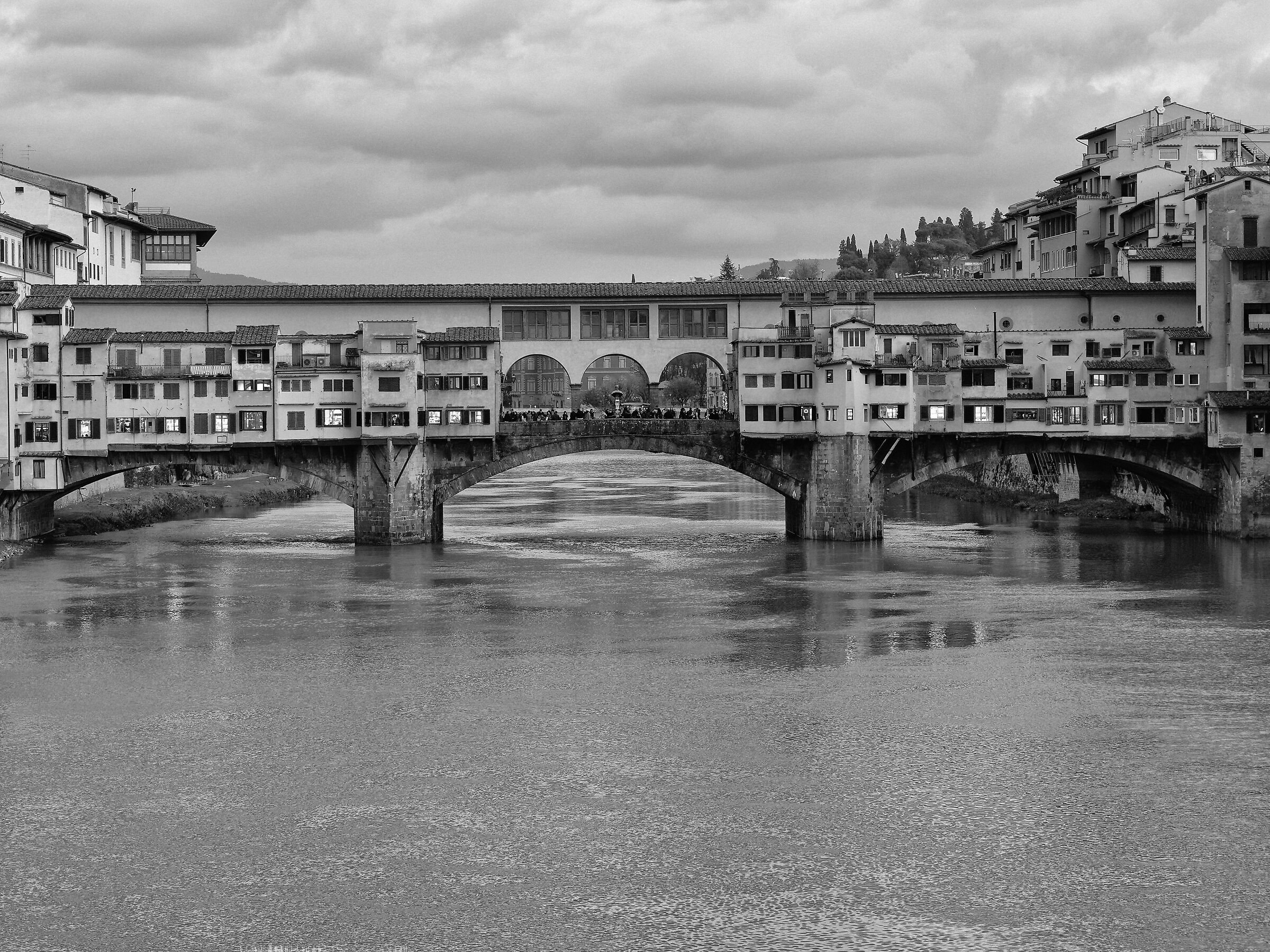 Ponte Vecchio in B&W