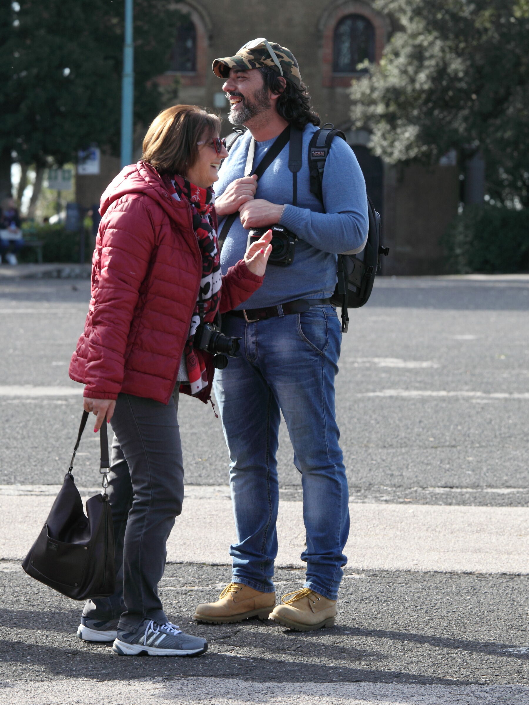 Agata e Pietro sempre allegri