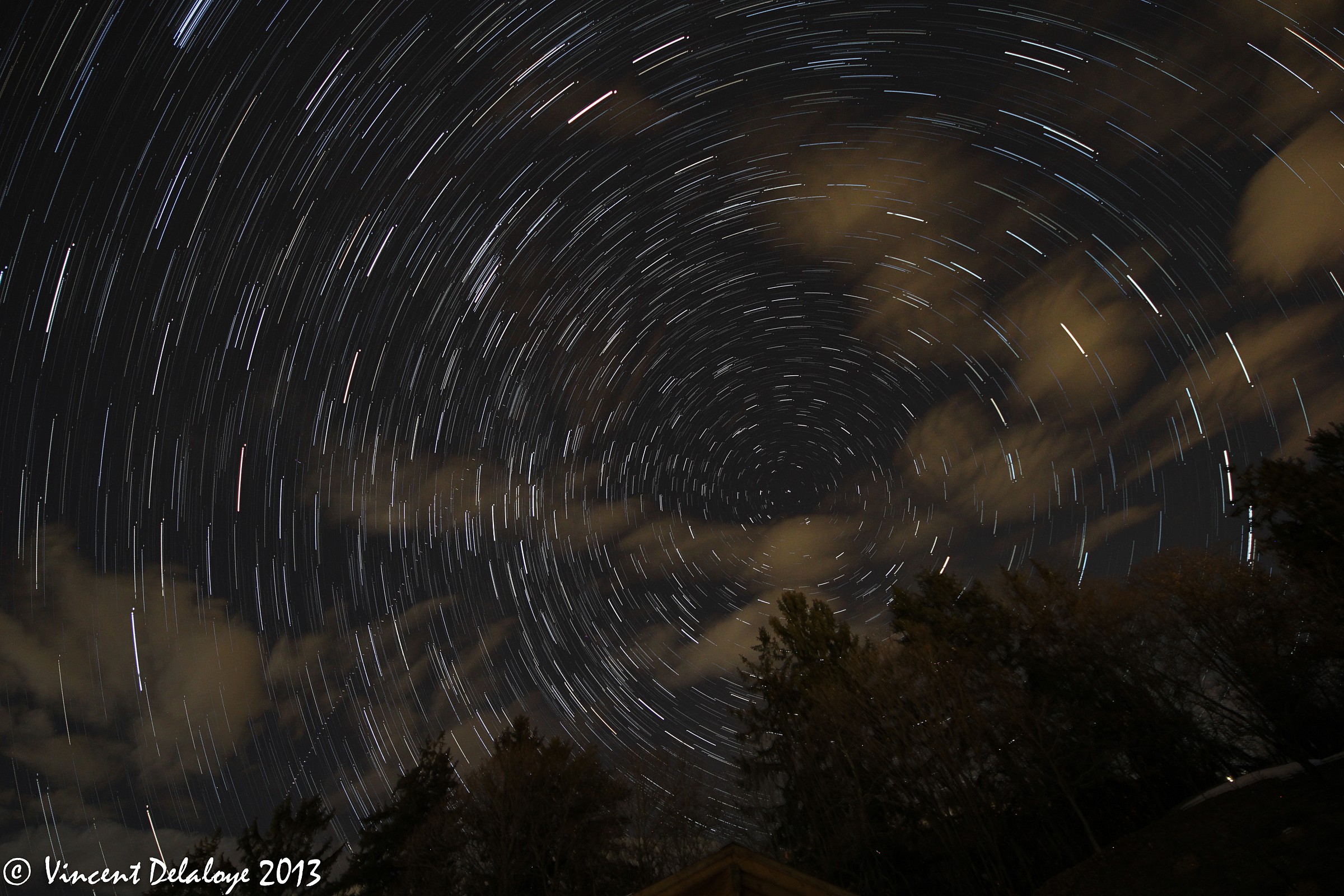 My first attempt at capturing a startrail