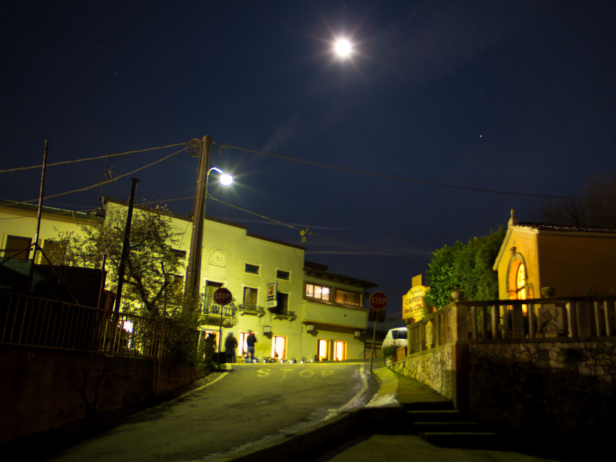 Foto notturne disturbate