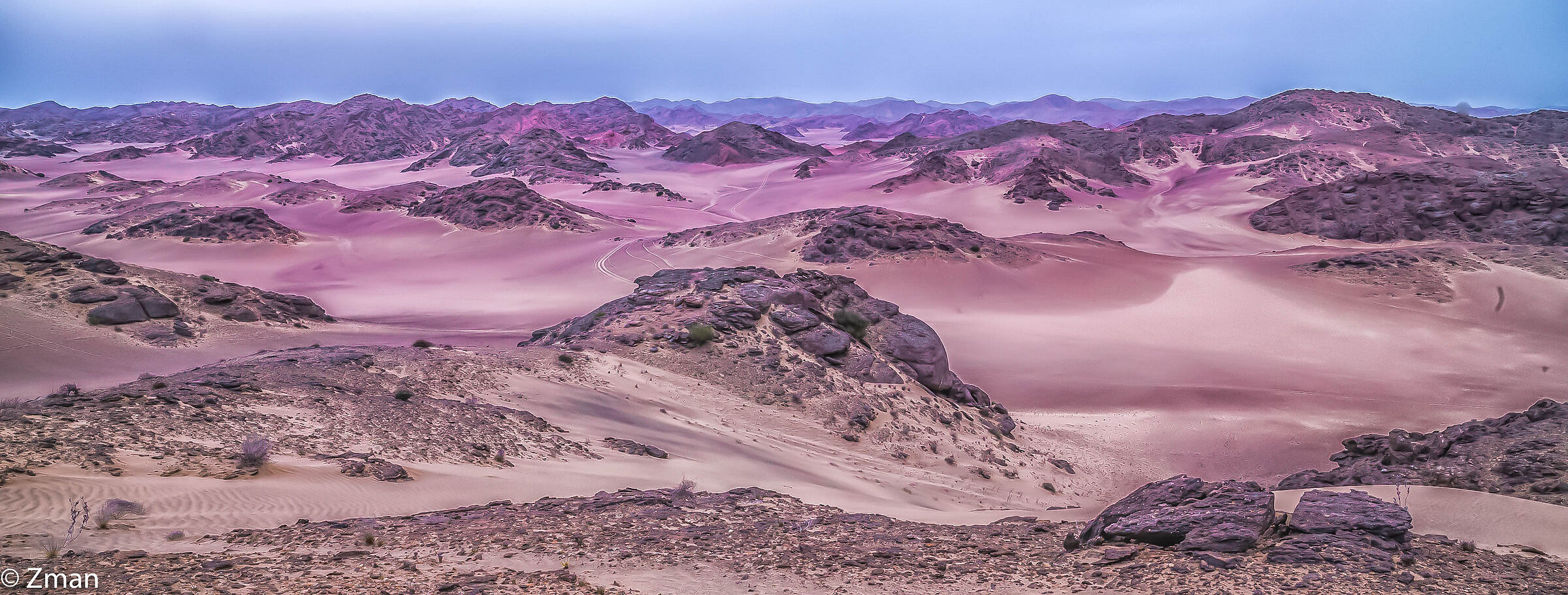 Wild Namibian Landscape
